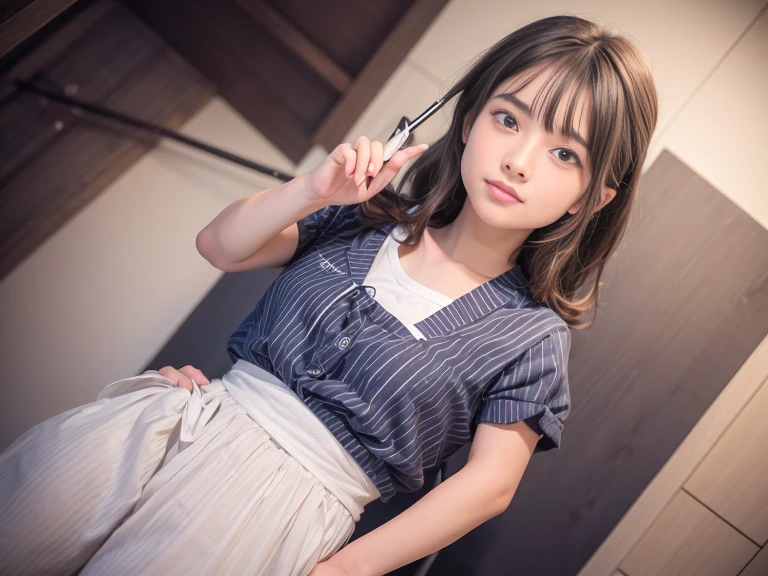 japanes,11 year old,teens girl,cute little,elementary student,private elementary school,校服,shorth hair,in poolside、all-fours,Small and dirty room、((White underwear))、(((Wet underwear)))、Cotton panties、(((natta)))、((Prostitutes))、((skin glistening with sweat))、(((Sexually aroused face)))