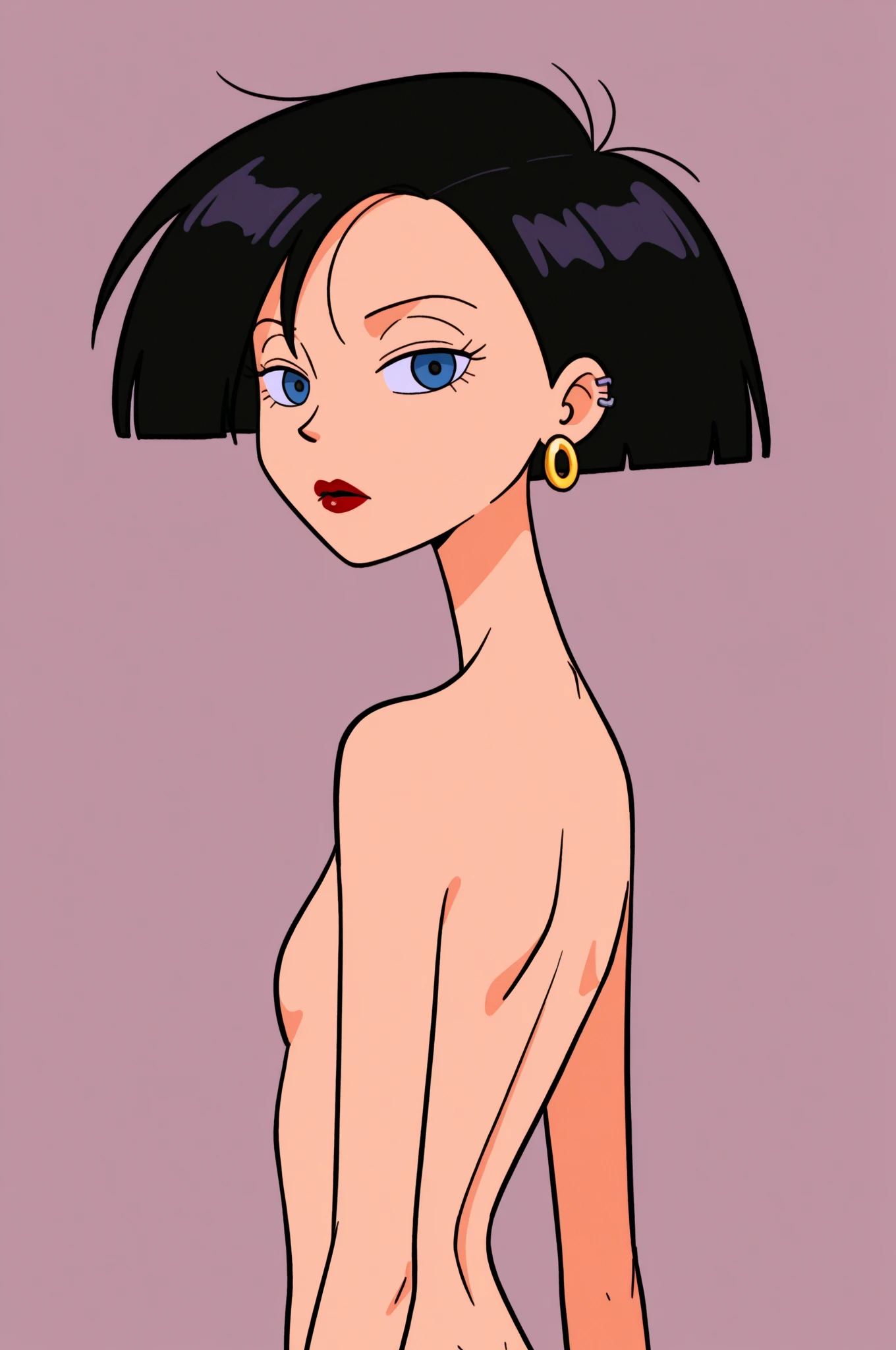 Raven naked