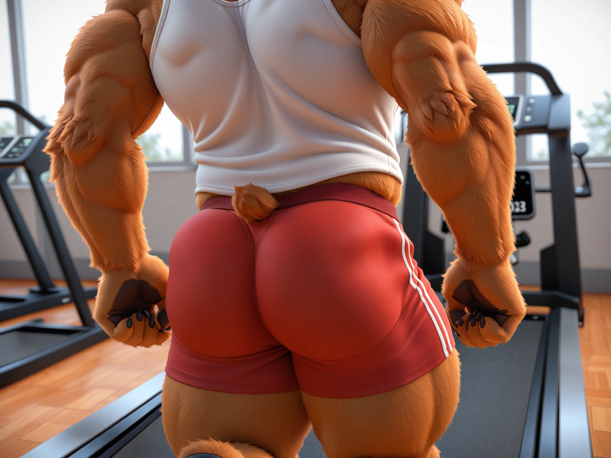 by personals, by place, by honovy, by taran violinist, male, Alone, the second (bovine), adult, ((photorealistic, Hyper realistic, ultra detailed, 4k high definition)), pose natural, (muscular, well-built, male nipples, big pecs:1.4), ((kneeling while ejaculating on the ground)), ((naked)), ((expression of effort clenching teeth blushing)), uncut penis, big penis, anatomically correct, big muscles, big male thighs, hairy body ((locker room background))