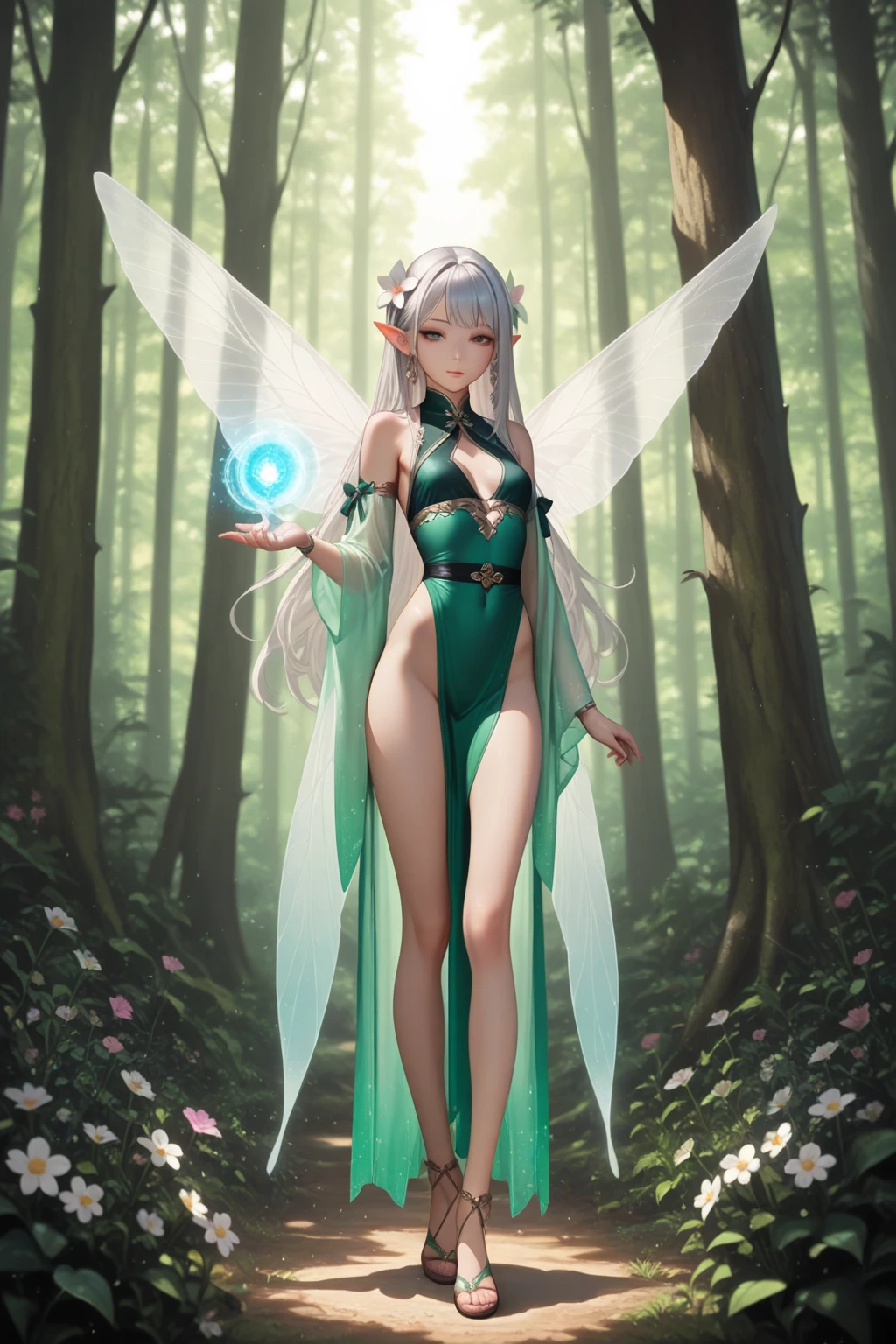 a close up of a 4 girls , white and black hair , big booobs , shadowbringers cinematic, 4 k detail fantasy, a beautiful fantasy empress, game cg, xianxia fantasy, xianxia hero, 2. 5 d cgi anime fantasy artwork, cinematic goddess close shot, ruan jia and artgerm, wow 4 k detail fantasy, hyperdetailed fantasy character