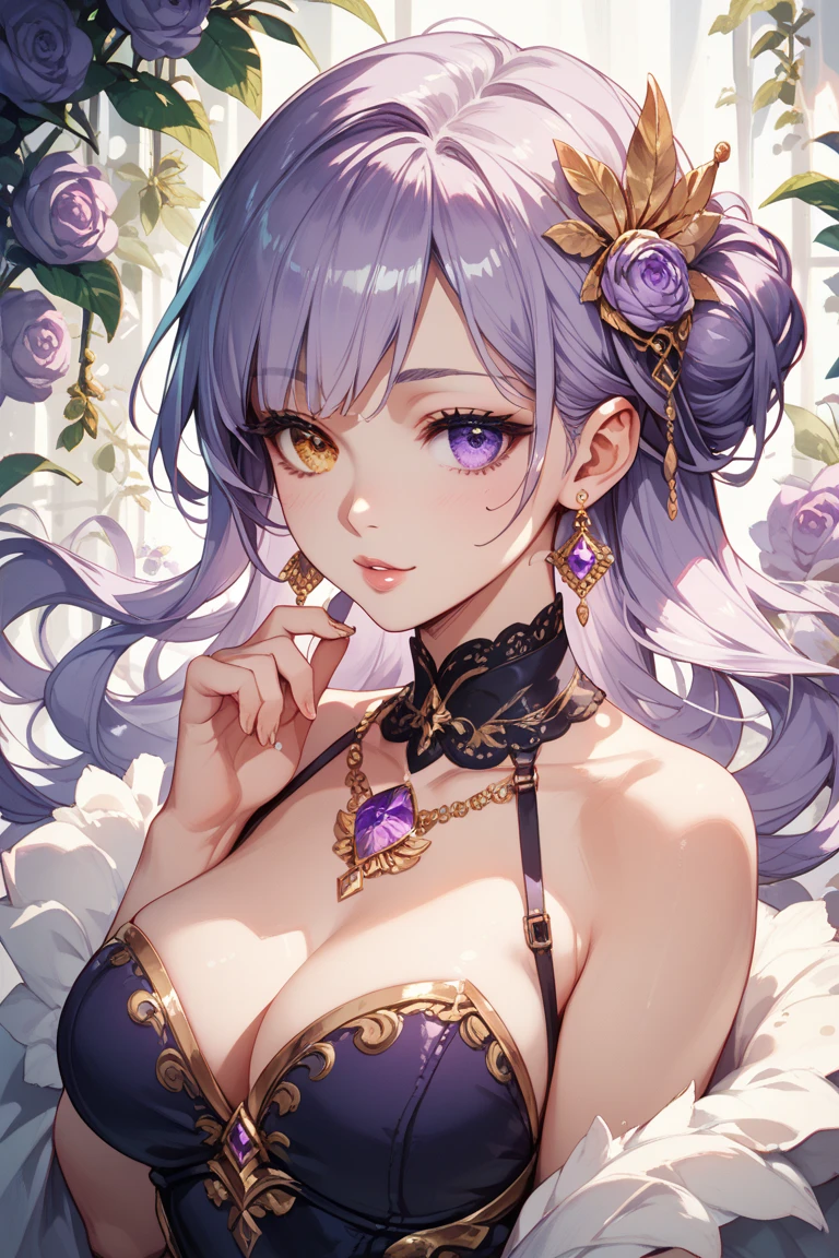 (((Masterpiece))), (((Highest quality))), ((Ultra-detailed)), ((Super fine illustration)), ((Ultra-fine painting)), (16K highest quality wallpaper:1.4), (Upper body:1.6), HDR, (Highly detailed and delicate illustration style:1.8), Detailed skin texture, Detailed cloth texture, Extreme detailed description, (T-masterpiece), (Highly detailed face:1.2), (Highly detailed purple fox ears:1.2), (Highly detailed shiny purple medium hair:1.2), (Highly detailed beautiful eyes:1.2), Original, RAW photo, Professional, Intricate details, Super details, Direct light:1.6, (Perfect anatomy:1.4), (Highly detailed hands:1.2), (Highly detailed fingers:1.2), (Highly detailed fingertips:1.2), (Sexy), (Sexy), (27-years-old), Real, (Solo:1.6), ((A very beautiful and attractive purple fox fashion model who is a messenger of God and a traditional Japanese sacred shrine maiden:1.4)) BRAKE (Absolutely perfect completely sleeping deeply on the Highly detailed stylish and luxurious bed:1.2) BRAKE (Beautiful and adorable purple fox ears:1.6), (Highly detailed and delicate purple fox ears:1.2), (Beautiful and well-shaped big breasts:1.2), (Beautiful and well-shaped buttocks:1.2), (Beautiful and shiny purple medium hair:1.6), (Highly detailed and delicate purple medium hair:1.4), (Beautiful clear blue eyes that shine with great detail:1.6), (Highly detailed and delicate blue eyes:1.2), (Highly detailed face:1.4), (Smile:1.4), (Blush:1.6), (Looking at viewer:1.4) BRAKE ((Bright Purple:1.25) sexy lingerie bra:1.3), ((Bright Purple:1.25) sexy lingerie panties:1.3), (Sexy lingerie bra and sexy lingerie panties only:1.6), ((The color of the sexy lingerie is Bright Purple:1.6)) BRAKE (Highly detailed Stylish and luxurious bedroom:1.2), (Highly detailed stylish and luxurious bed:1.2) BRAKE (Just after sunrise:1.5), (Intricate and detailed Beautiful sunrise and castle garden scenery:1.6), (Highly detailed and delicate luxury bedroom and bed in the background:1.4) BRAKE (NSFW) BRAKE