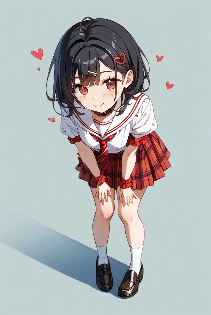 chibi,  1girl,shy face, <lora:Chibi_Discord_Emojis:0.8>