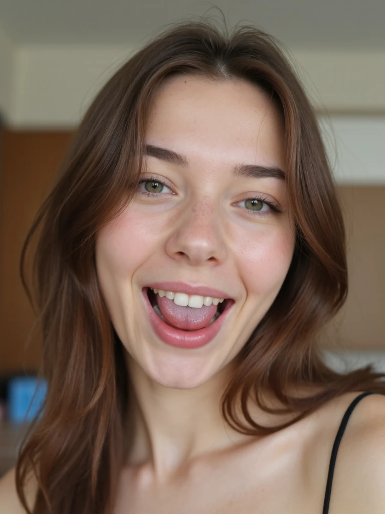 Realistic, Naked, slim skinny girl, little , nsfw, nude, collar, no close, nipples, , no bra,Naked, Naked , nipples, collar, nude, nsfw, (no clothes), nice body, long hair