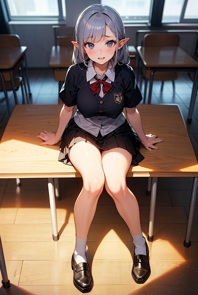 Ultra HD Photos、whole body、Accurate depiction of the human body、Schools that train sex slaves、uniform、classroom、whole bodyエスビアン、Small breasts、Lewd、Clothed masturbation、shame、Transparent love juice overflowing from between her legs、Sensuality、Feels good、Peeing、incontinence