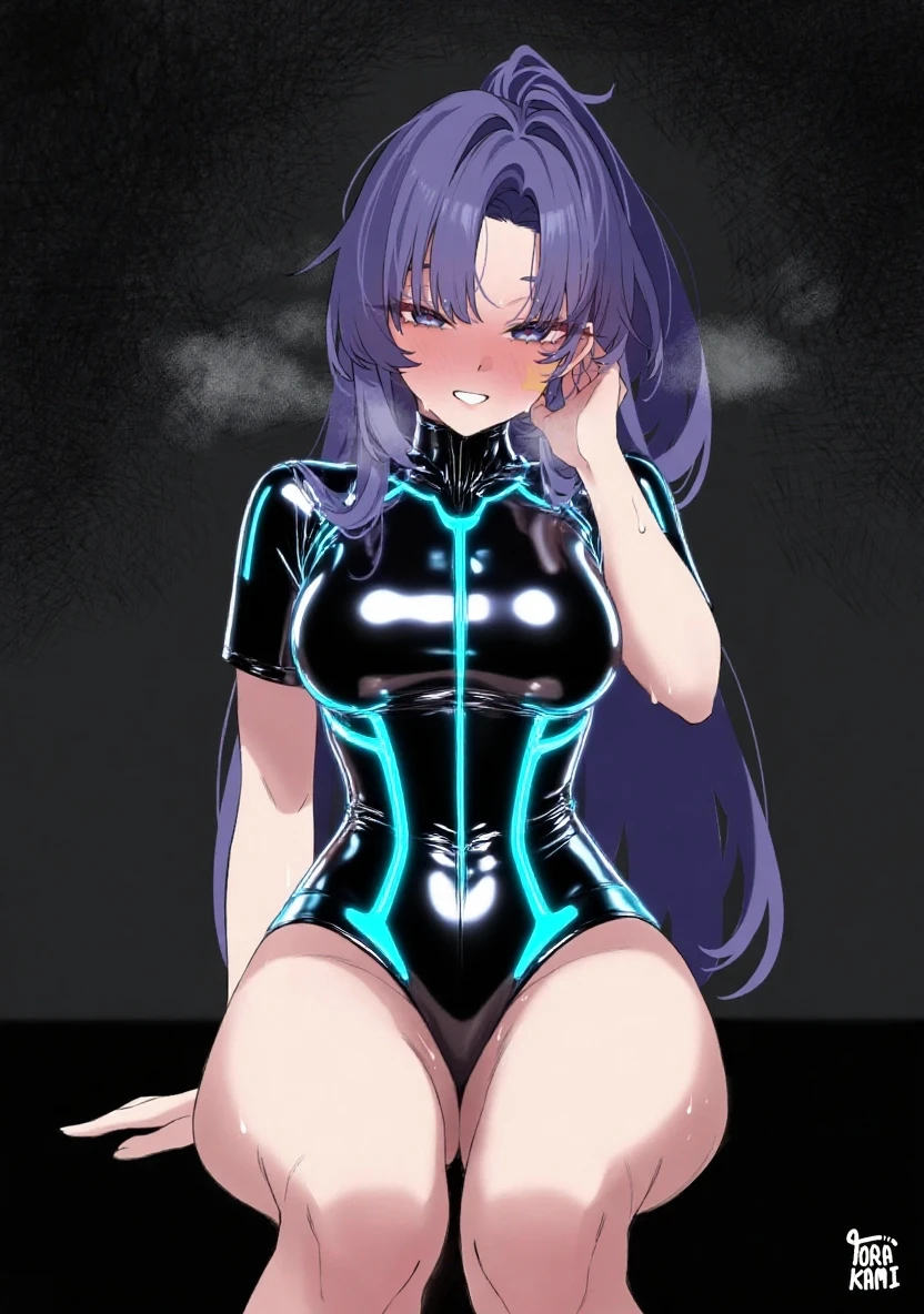 最high quality、Best image quality、masterpiece、Hatsune Miku Vocaloid、Big breasted android girl((18-year-old、red, Glowing black and blue cyber suit、brainwashing,Combatant, Hollow Eyes,((Purple glowing eyes 1.5)), Huge breasts , Expressionless, Emotions are removed,Bunny girl,Black Stockings,(Black latex tight bunny suit),avert your eyes , whole body shape, ((stand up)),(最high quality、4K、8k、High resolution、Must have:1.2)、Very detailed、(reality、that's reality的、reality的:1.37)、Best Bust、Bust 90、Twin tails、Open your chest wide、valley、happiness、thin、Expressionless、))high quality、Beautiful art、background((Metro City、cyber punk、Nightclub、Cyber World))、Tabletop、Exquisite design、Visual Arts、Concept Artist、Five Fingers, Perfect body, {{{masterpiece}}}, {{{最high quality}}}, {{Very detailed}}, {shape}, {{Very delicate and beautiful}},Improved cost performance、All Roles、Canon 5D MK4でphotograph、photograph,