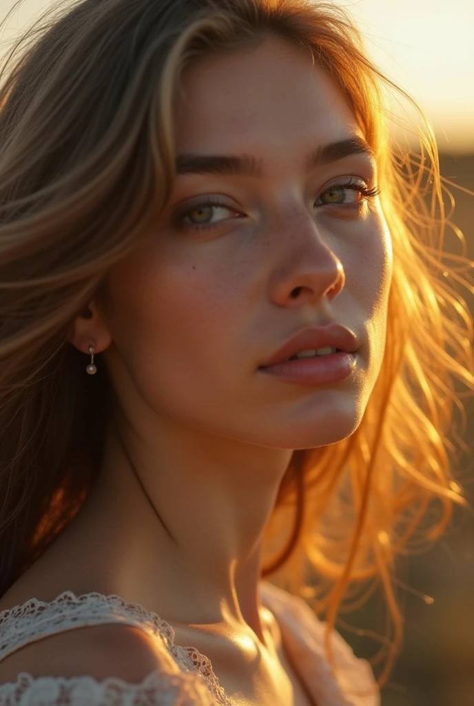 half-length portrait of a beautiful young woman against a splater background, fun adventure, cover art, illustration, solo