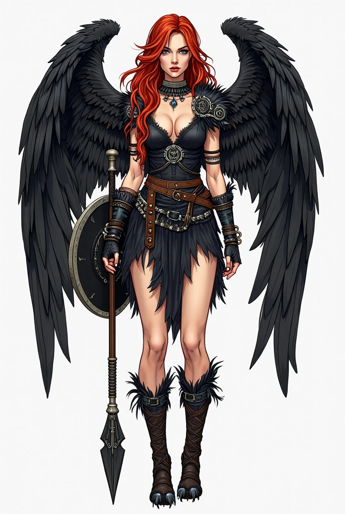 1girl, solo, full body, slim, petite, very long black hair, large steampunk wings, hood, cleavage, thighhighs, pouch, belt, shoulder armor, pauldrons, necklace, earrings, realistic <lora:AS-CREED:0.8> AS-CREED <lora:dancer_v7-1-NAI-32:0.8>MOUTH VEIL, FACE VEIL, SEE-THROUGH <lora:Cyber_Angel:0.5> CyberAngel