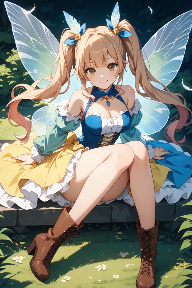 Highest quality、High resolution、Detailed Background、mysterious、(Beautiful face in every detail:1.4)、Anatomically correct、Highly detailed face、(Huge breasts:1.2)、Perfect body line、Light color hair、Cute gestures、nature、Fun atmosphere、A big smile、Looking at me happily、An adorable creature that blends into autumn nature、Chestnut color and texture、Autumn-like、
Its is covered in brown chestnut shells.、A lovely fairy appeared、For fluffy hair、Chestnuts are scattered all over the place.、She is wearing a costume that looks like a chestnut shell.、It has a button in the shape of a fruit.、Small chestnuts are scattered at my feet.、It looks like a fairy dancing lightly.、In the hands of the fairy、It has even larger chestnuts.、The fairy's face, with autumn's blush on her cheeks,、It's calm and kind、Hold the clitoris lovingly、The way he occasionally puts his hand on her cheek is adorable.、Cute beauty、Fantastic and cute