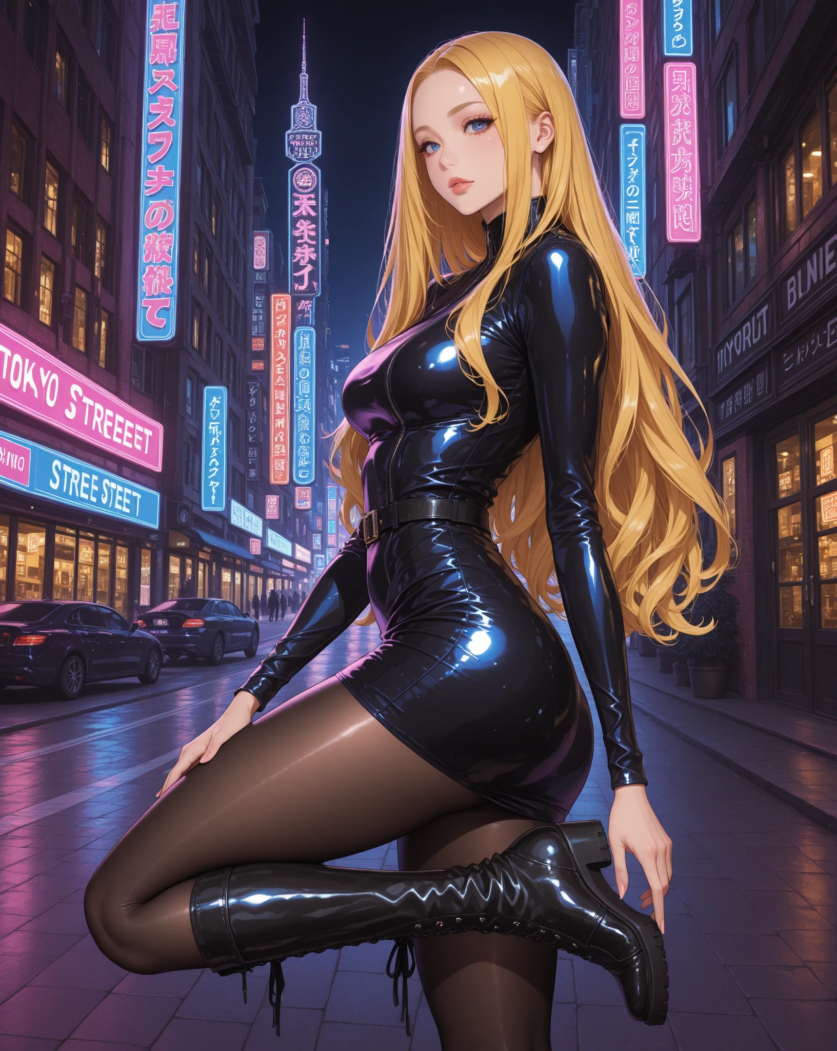 glamour photo of a stunning woman, A beach with a view of a person parasailing, <lora:fefaaiart_microDress_v10:0.9>, microdress, panties, (Enchanted rose dress with cascading petals and a sweetheart neckline dress), (blush, evil smiling), (detailed skin:1.3, Glossy skin + Shiny skin:1.4), (8k, RAW photo, best quality, depth of field, blurry background, sunset in the back of the character, lens flare, heresy flare:1.3, ultra high res:1.2), (absurdres, intricate, photorealistic, masterpiece, ultra-detailed:1.3, cinematic lighting, amazing scene lighting, light_on_front_face:1.3), full body shot at eye level, (photographed on a Nikon Z 85mm, f/1.4, ISO 200, 1/160s:0.75, (3/4 body:1.2)), outdoor, street photography setting, long blonde hair, straight hair, floating hair, exquisite earrings, lace choker, necklace, perfect hands, detailed fingers, gigantic breasts, cleavage, narrow waist, abs, skinny, long legs, slim legs, <lora:simplePointedToeHeels_v21:0.6>, a pair of ggx heels, high heels, pantyhose, <lora:tutu_hiSilk_polkaDotPantyhose_v20:0.4>,
