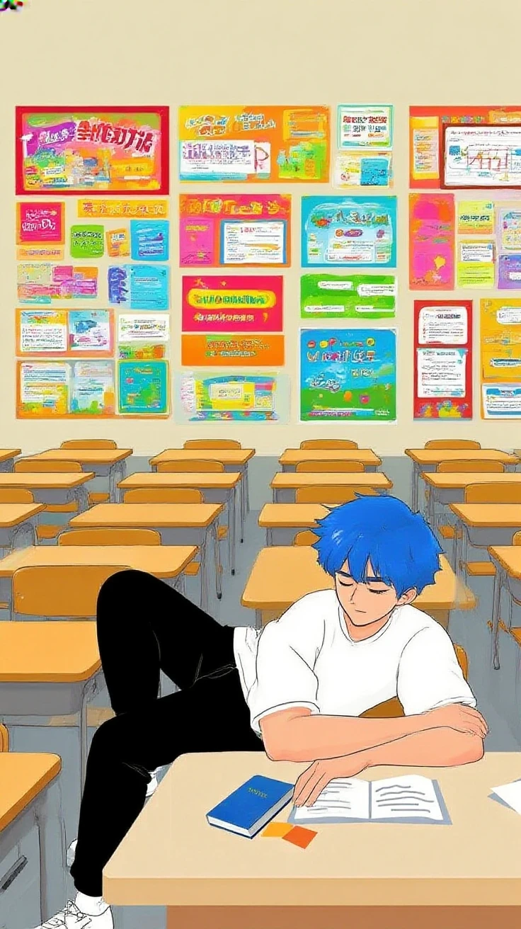 Masterpiece Best quality, Ilustración anime de un grupo de chicas anime universitarias naked,schoolchildren standing in a classroom, Everyone blushes and sticks out their tongues., everyone is sitting , excited face,naked
