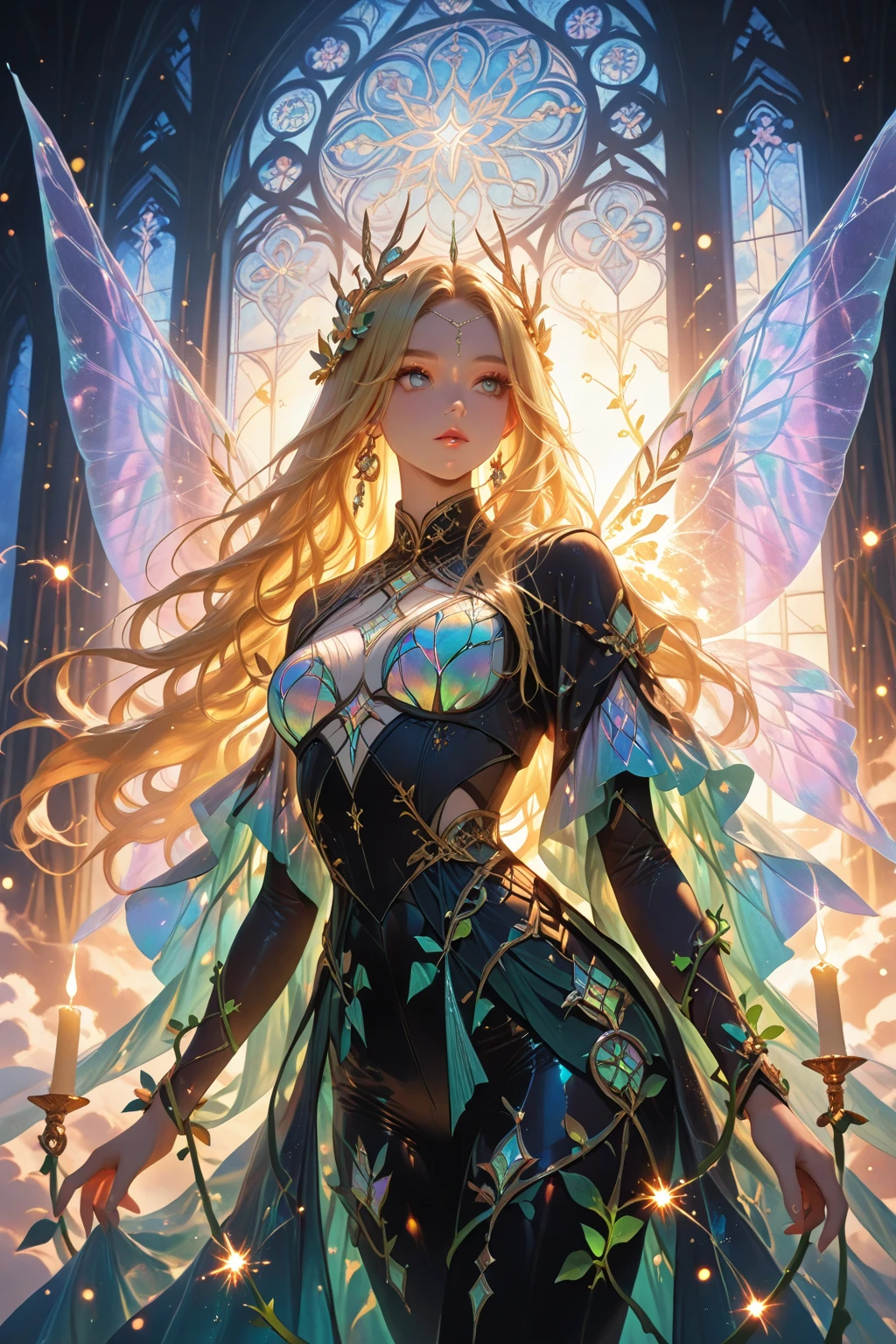 Ernst Haeckel, James Jean. generative art, baroque, intricate patterns, fractalism, film still, photorealistic, bright peacock feathers, intricate, elegant, highly detailed, digital painting, art station, smooth, sharp focus, illustration, overtaking, vaporizer, full body shot AVRIL LAVIGNE with long blonde hair and blue eyes, detailed digital anime art, artgerm on Artstation pixiv, digital anime illustration, artgerm. Anime illustration, fantasy art style,