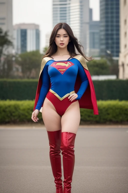 no background、Sleeping、Passing away、(((Wear black tights on your beautiful legs.torn、Tattered、being destroyed)))、(((stretch your legs、tall、Legally express the beauty of your smile)))、((((Get the most out of your original images)))、(((supergirl costume、torn、Tattered、being destroyed)))、(((beautiful hair)))、(((I&#39;m in pain)))、(((Legs must be worn with black tights)))、(((must wear red boots、being destroyed)))、((Highest image quality、8K))、((highest quality、8K、masterpiece:1.3))、(((keep background )))、clear focus:1.2、beautiful woman with perfect figure:1.4、Full of scars、bloody、full of blood、slender abs:1.2、wet body:1.5、Highly detailed face and skin texture、8K