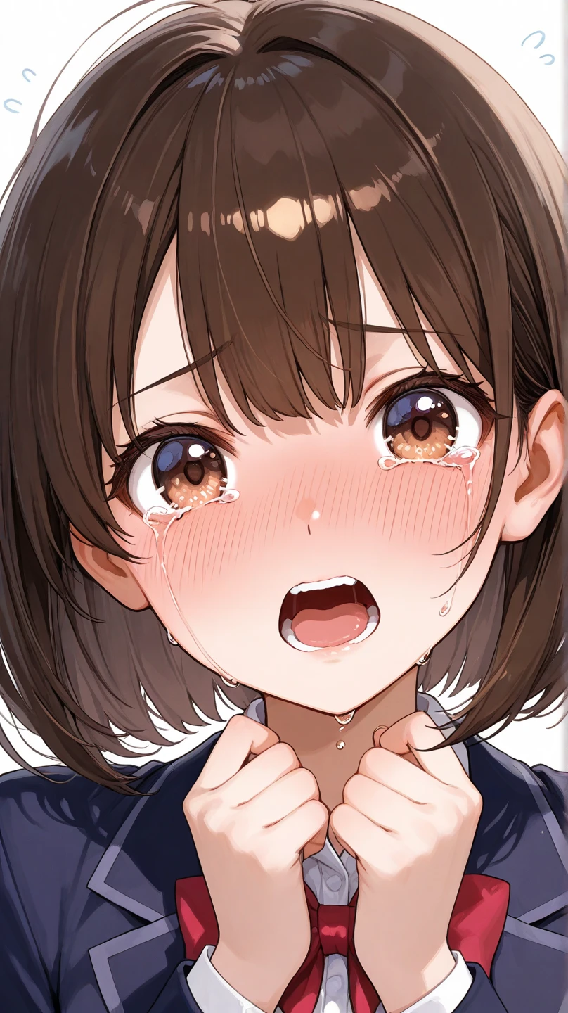 Absolute Resolution, super high quality, Very detailed, Official Art, masterpiece, master piece break one、３Year old child:1.85、on a fluffy futon:1.85、Pink baby clothes:1.85、White camisole:1.85、White :1.85、Cute Kids Room:1.85、((:1.85、crying expressions:1.85、Crying face:1.85、Baby Face:1.85、Baby Face:1.85、Baby Face:1.85、:1.85、Pink baby clothes:1.85、White camisole:1.85、White :1.85、３Year old child:1.85、超Short length:1.85、Super young:1.85、Ultra-flat :1.85、Open one':1.85、Baby Face:1.85、Baby Face:1.85、Baby Face:1.85、Ultra-flat の are visible:1.85、Ultra-flat の are visible:1.85、Please open your mouth wide:1.85、Short length:1.85、Short length:1.85、Baby Face:1.85、Baby Face:1.85、Baby Face:1.85、Are crying:1.85))、超小さくてSuper young:1.85、Baby Face:1.85、Open one'，Ultra-flat :1.85、Ultra-flat の are visible:1.85， are visible:1.85、Crying face:1.85、blush、my eyes are full of tears, please Please open your mouth wide:1.85，((crying expressions:1.85、:1.85、:1.85))， 、On the crib:1.85，Open one'，Ultra-flat ，Ultra-flat の are visible:1.85、(Black Hair、Short Bob、Beautiful 、short hair、hairpin、Cute Kids Room、trembling:1.2)、Baby Face、Baby Face、Baby Face、Baby Face、Baby Face