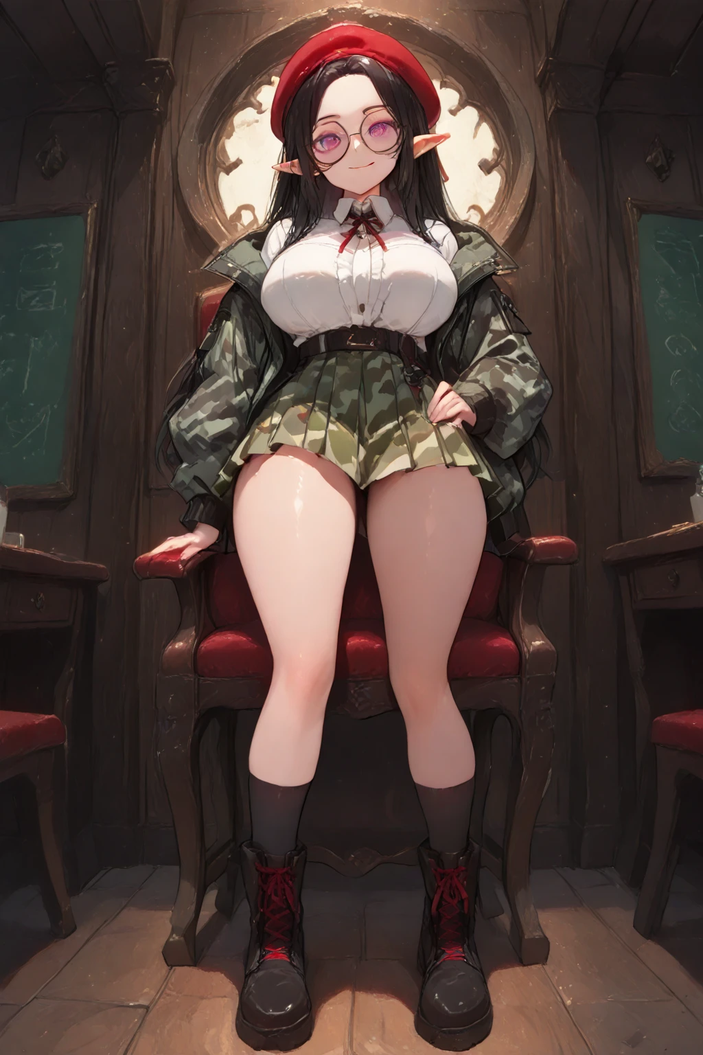 ((ojos perfectos)) (Arte perfecto, enorme, Uniforme escolar de la Academia Shuuchiin, Cuerpo de THCC) (ojos perfectos) Kaguya Shinomiya, girlish , Enfoque de los muslos, muslos grandes, muslos gordos, hembra, Enfoque femenino, muslos enormes, muslos grandes, en forma de pera, hembra en forma de pera, Figura en forma de pera, cachondo, sudar, muslos sudorosos, grabbing her thighs, muslos hiper, resting in a small chair , sentada, sudoroso ,atrapado en la silla , todo el cuerpo en marco. , on a small chair, ojos rojos, mano en los muslos, ((Uniforme escolar de la Academia Shuuchiin)), cuerpo regordete, Muslos regordetes, Ropa ajustada, piernas sobre los manipuladores, muslos extra gruesos, exuberantes muslos, trasero gigante, piernas gordas 