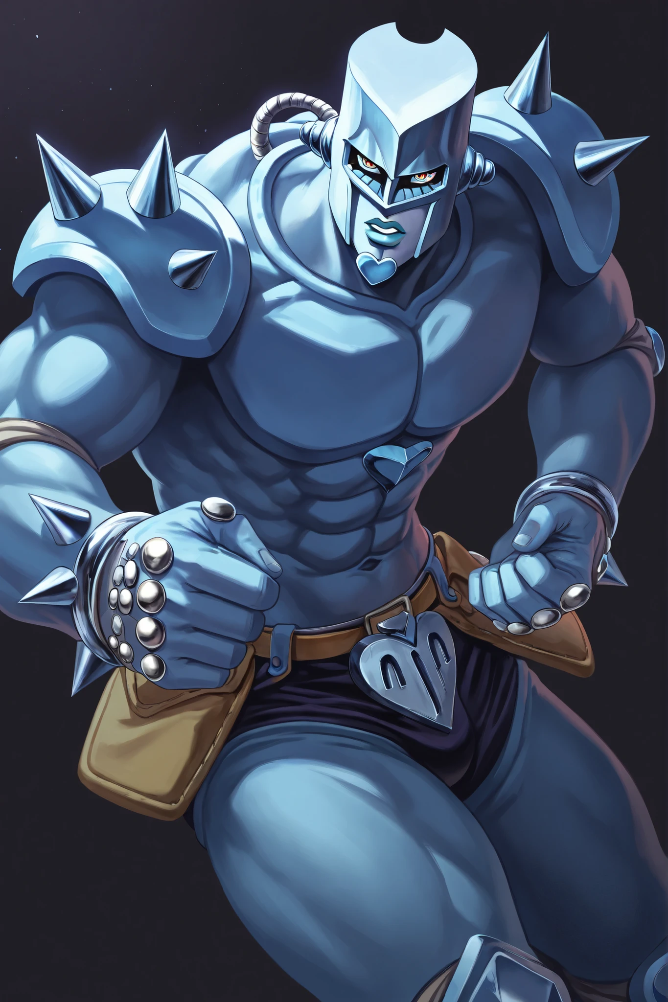 (delicate e detailed) Obra-prima em CG com um (BLUe-skinned demon) com (human characteristics) e (huge bulge) adorned com (pecs e scales). ele tem (horns e earrings) para mostrar seu (powerful e dominant) natureza. The character is holding his bulge com (massive balls e sheath) visible, creating a sense of (sexual tension) na cena provocativa, corpo nu Bolas grandes e baixas, his big excited and cumming penis coming out like a shot and oozing white goo on the top of the penis, (penile erection:2.5), huge erection, testicles, natureza. dele (very long tongue) e (presas afiadas) are prominent features, enquanto seu (Trilha feliz) adiciona um toque de (masculinidade sensual), the devil, with a reaction of lust and malice, wanting to rape the devil, taking the devil's penis with his right hand and putting it in his mouth, feeling delicious while swallowing, leaving his mouth full, sucking the devil's penis.
