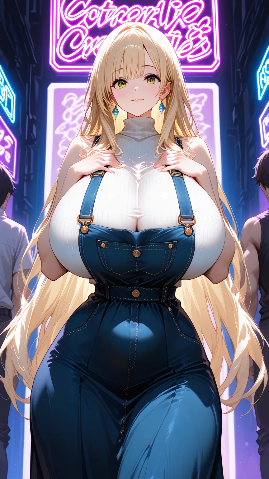 girl, Alone、ponytail, Flaxen Hair、Yellow Sapphire Eyes, かわいいgirl, See-through、Pale yellow sexy lingerie、,bra、shorts, Frilled Skirt, Stiletto heels, city 、Camel Toe、Giant tit、Nipple Puffs、Cleavage、Plump、Super big breasts、Super big butt、garter belt、Garter Ring、Full body photo、Standing posture、See-through、Skirt flip