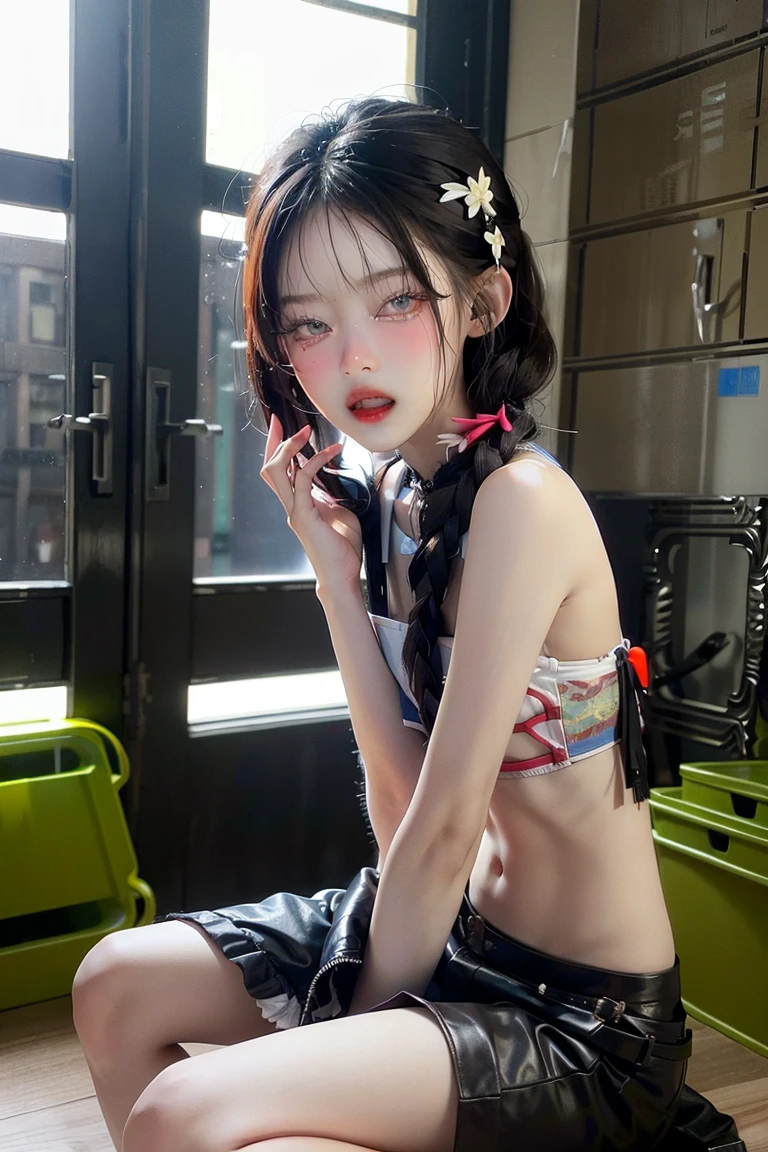 (Browsing Caution:1,4),Mix 4, (8k, RAWphotograph, Highest quality, Tabletop: 1.45), (Realistic, Realistic: 1.37),illumination, night, プロのillumination, photographn mapping, Radio City, Physically Based Rendering, Gradient Brunette, 高品質のphotograph, High resolution, 1080P, (Detailed facial depiction), (Detailed description of the hand), (Delicate CG), Extreme light and shadow, Rich details, (Detailed facial features), (Highest quality), Look in front of you, Highly detailed face, Highly detailed lips,  超High resolution, (truth: 1.4), photograph, 1 , [(sad)],  , Thin limbs, movie, Cool pose, I Cup, Highest qualityな完璧なボディ, photographのような, (1 : 1.3), Perfect balance, (Huge, Perfect breasts, Areola),(Realistic, Realistic:1.37),One Girl, Cowboy Shot,Professional Lighting, Photon Mapping, Radio City, RAWphotograph、(Realistic:1.4)、Octane Rendering、Complex 3D rendering with ultra-detail, Studio Soft Light, Rim Light, Crisp details, Super detailed, Realistic skin texture, detailed aspects, Beautiful details in the eyes, Highly detailed CG Unity 16k wallpaper, Compensate, (Detailed Background:1.2),Highest quality, 超High resolution, Tabletop, One Girl, One Girl,alone, Upper Body,Show Viewer, White Background, Bobcut, short hair, Multicolored Hair, Compensate , Lips parted, Black Lips, eyeliner, Gothic, Goth Girl,((Multicolored Hairの色:1.4)),(((Completely naked))),(((nsfw))),((Small breasts:1.2))