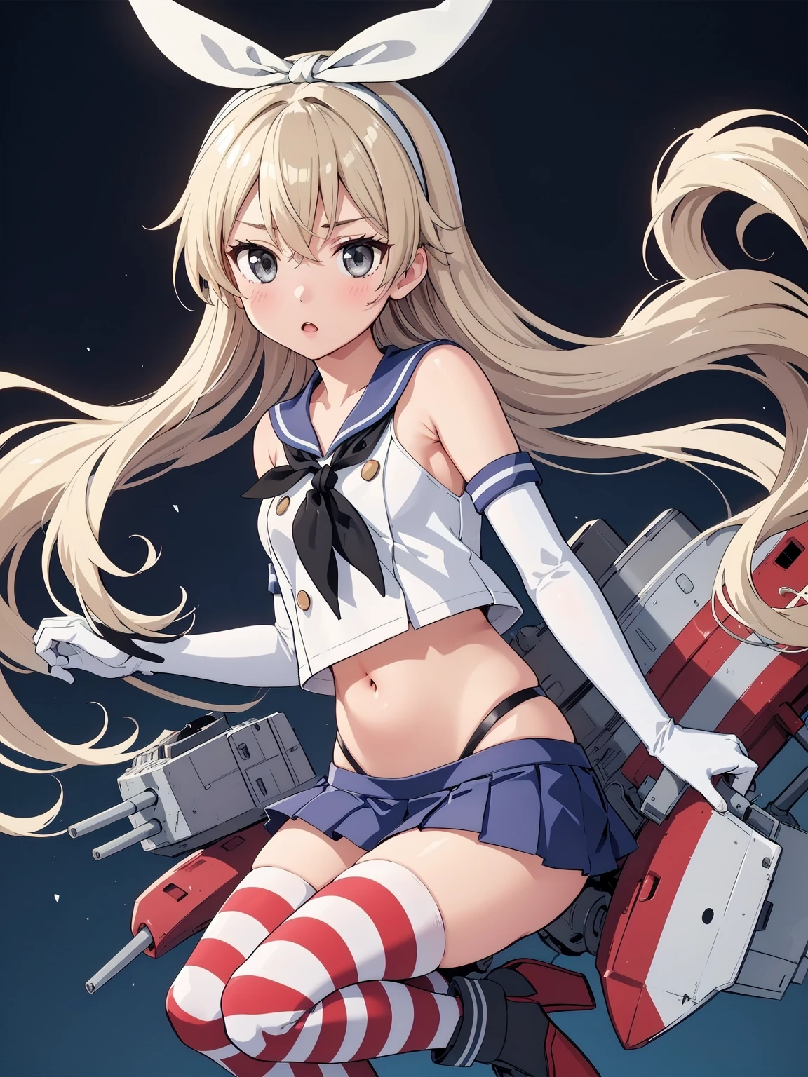 score_9,score_8_up,score_7_up,source_anime,cowboy shot,masterpiece,best quality,details background,extremely detailed,1girl,shimakaze(kancolle),Shimakaze unleashes her special move