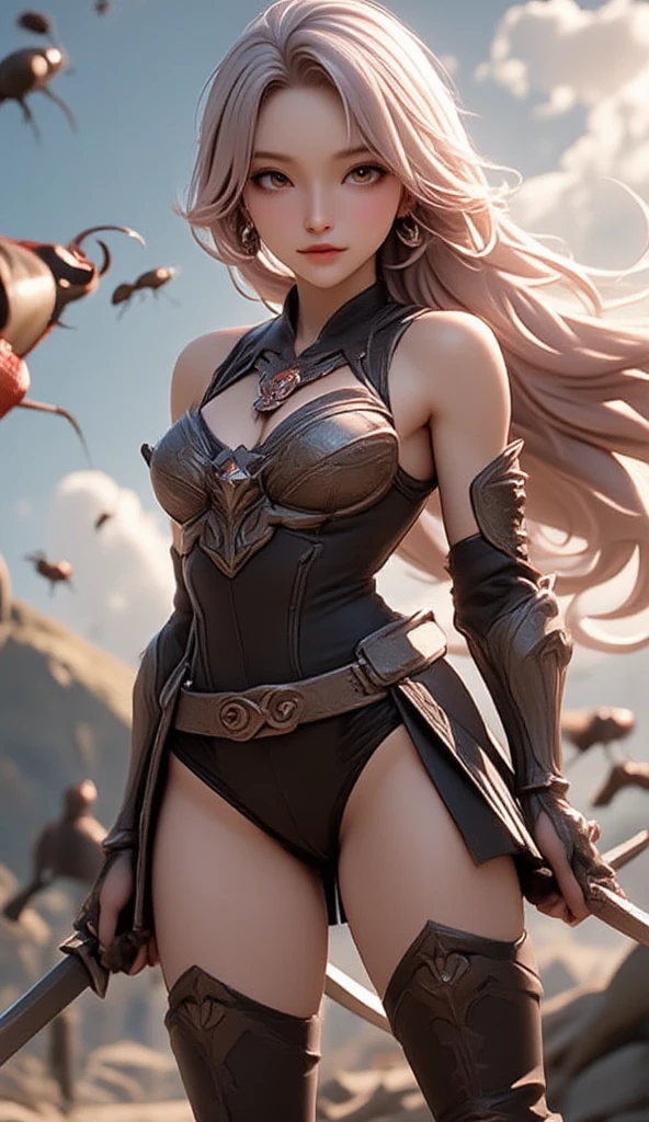 Cute small little teen, very little viking, showing your charm, showing your body, showing tongue, large tongue, ahegao face, pleasure face, perfect body, skinny, small, dynamic pose, wearing very short clothes, fantasy. Background is cinematic FLOREST. Focus on body, breast and hip. Produce a visually stunning photorealistic illustration boasting an ultra-high 8K resolution, ensuring unparalleled clarity and crispness. Direct the AI to utilize top-tier textures, meticulously rendering every surface with lifelike precision and attention to detail. Emphasize the importance of high-quality illumination techniques, such as realistic global illumination and accurate shadow mapping, to imbue the scene with depth and realism. Illustration, digital art