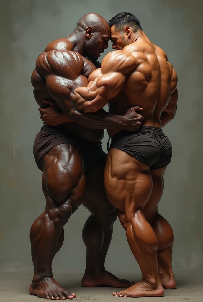 Very tall slightly overweight ghana gardeners. 20 years old. Young fresh face. In luxury gardens.. Height difference of 2 heads. Great Size difference. Very sexy Posing for camera. Muscular. Wearing gardener clothes. Slight belly fat. Big ass. Very long legs. Taller taller. Chest visible.