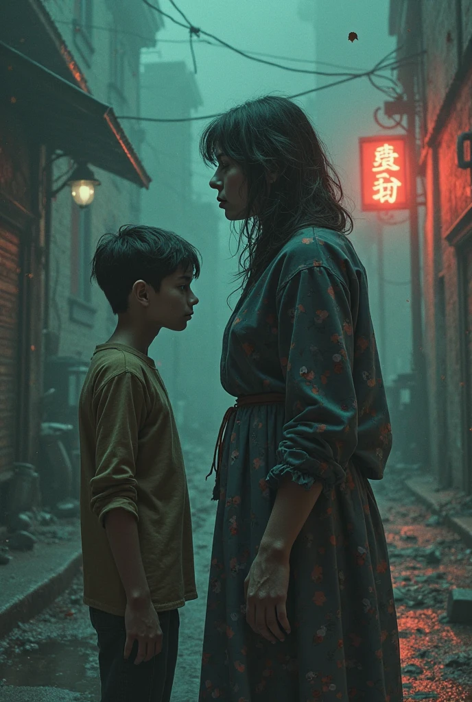 Chinese, very cute beautiful woman, killer breaking throat of a boy blindfold bloody mouth sadism