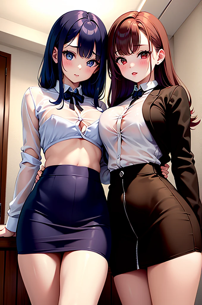 masterpiece, Highest quality, Cute Mature Woman,Small breasts that are just beginning to grow, hair ornaments, Twin tails,Large areola,Erect nipples,Floral print full back panties,hoodie,,Patterned knee socks, necklace, skinny ,,((Showing panties)),