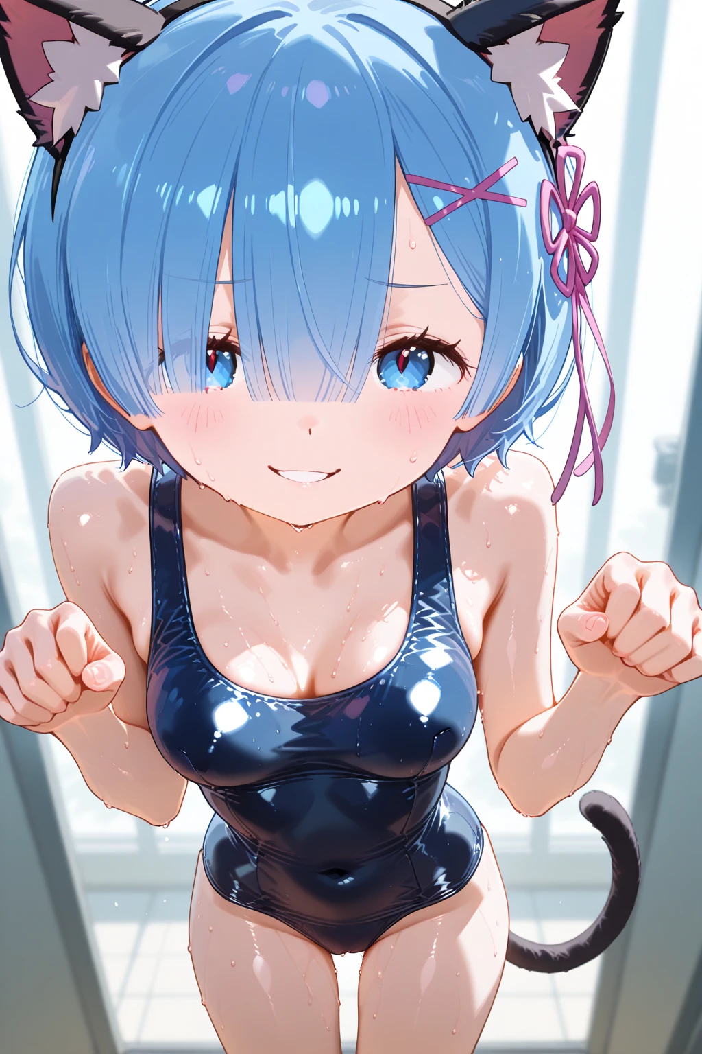 mastute piece,Best Quality,insanely detailed,8k cg,nsfw,
(shoot upper body:1.3),
(1girls:1.3),standing,looking at viewr,body in front,((both arms behind back:1.4)),(light blue dirandl:1.4),break,
blush,shy,(ecstasy face),(trembling:1.2),break,(light blue hair:1.4),
break,
perfect breasts,perfect teats,(open mouth:0.9),(large breasts:1.2),
(beerhall:1.1),
