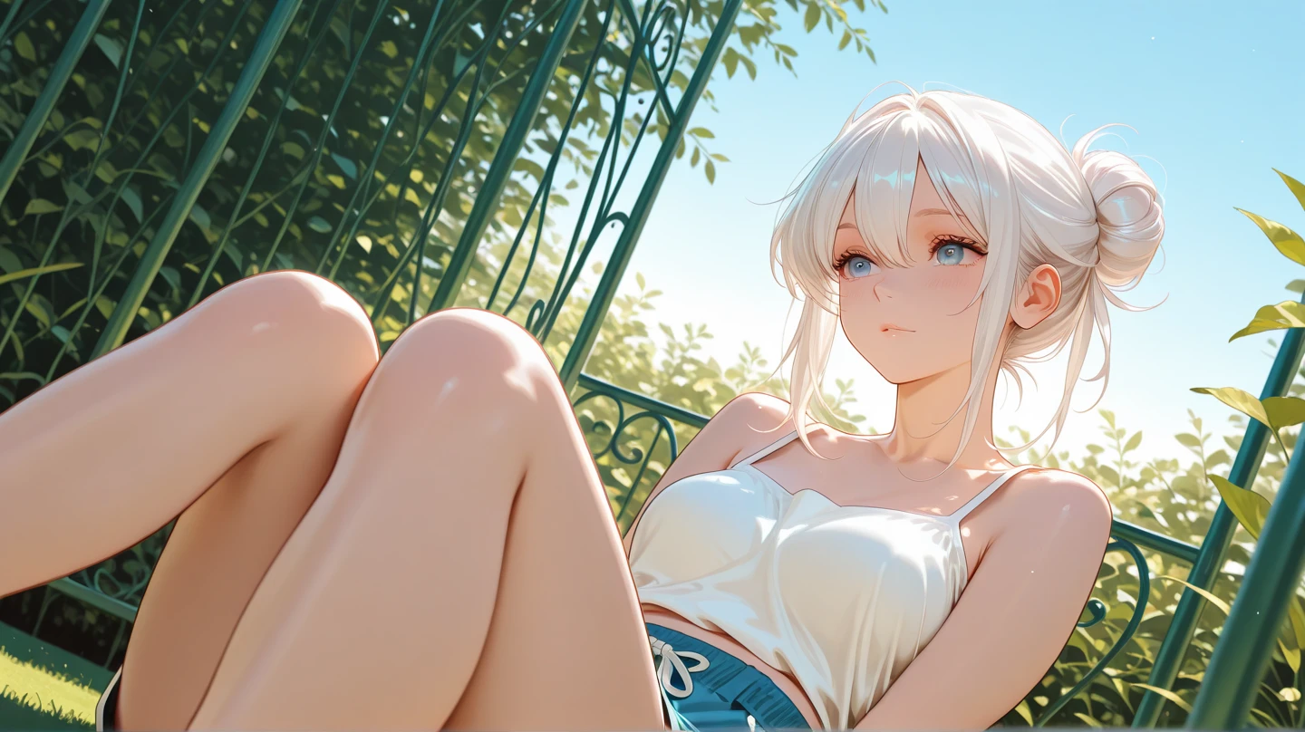 (obra prima) (perfection) (ultrarrealista | | | | | |) (sem defeitos) Menina de anime, sensual, triste, 30 anos de idade