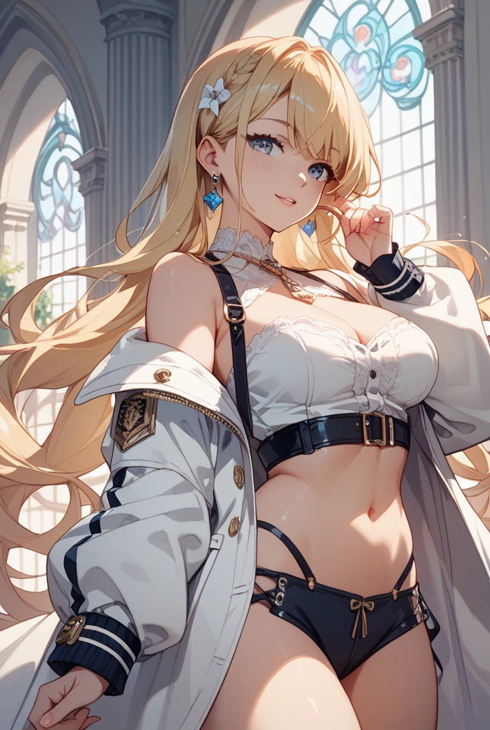 最high quality、best image quality、masterpiece、teenage girl((18-year-old、 By becoming、vest bust、medium bust,wide open breast tea、black eye, blonde hair、Habitual hair、long hair、thin,highest valley、blue shorts、Black Short Sleeve Jacket、sit on a chair、white shirt,chest、Eyeshadow Makeup、sleep、wrap a blanket)),high quality、beautiful art、background(On the plane、first class、red wine))、depth((window、night sky))debris flies、書かれた境界のdepth、movie、visual art、perfect art、8K,genuine