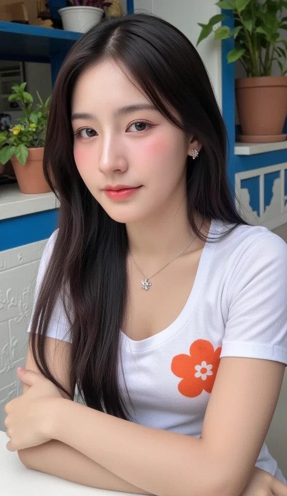 a baby face、Lori、15yo student、childish、Colossal tits、Huge breasts、Big ass、Tight T-shirt、erotic t-shirt、legs are long、The constriction is amazing、FULL BODYSHOT、a park、Benches、stroll、naturey、the woods、Elegance、seduce sexy、Seductive face、Close up looking at camera