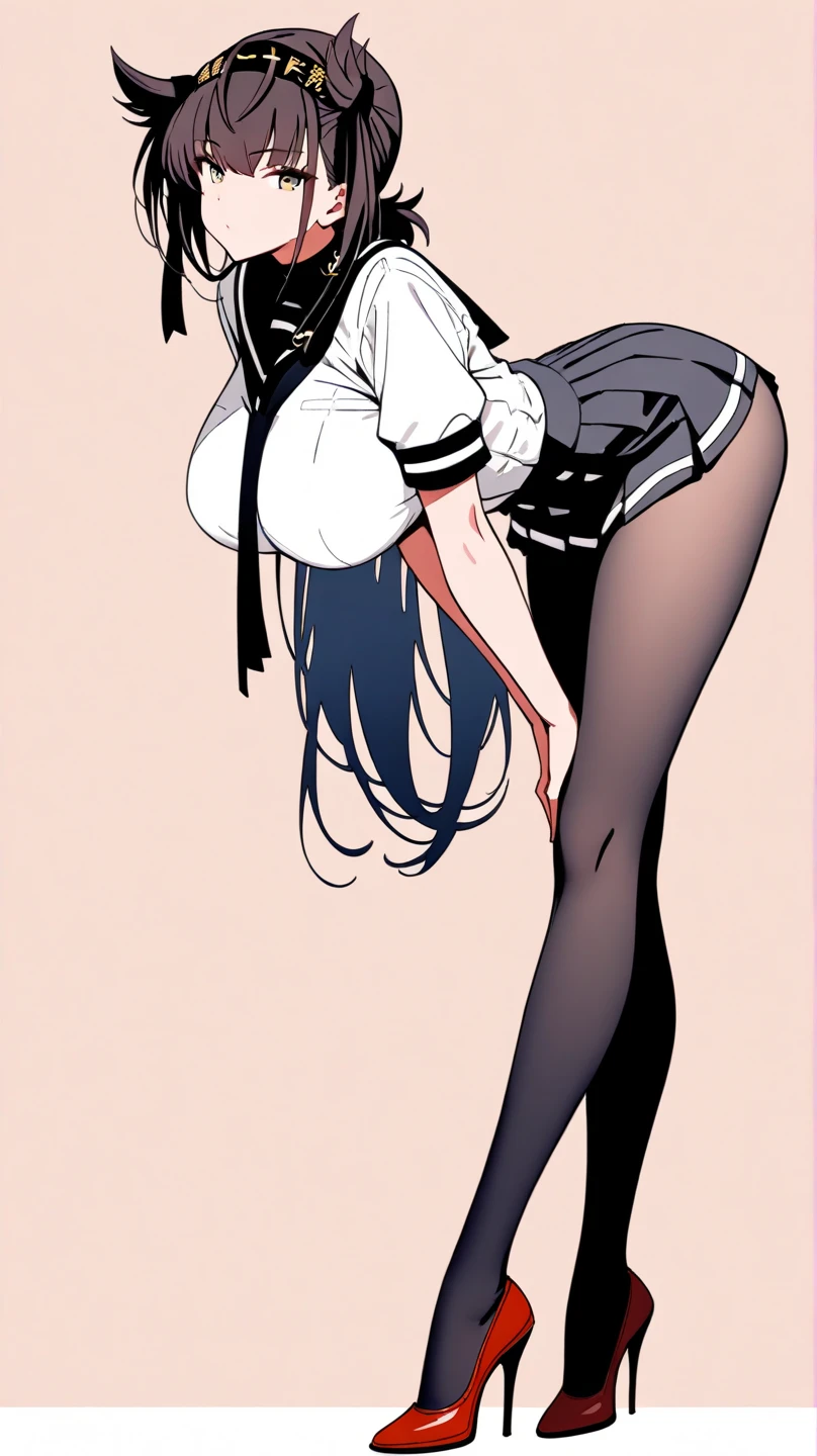 (masterpiece, highest quality:1.2), 1 girl, alone,Are standing_Split, 
long hair，Bunny Girl