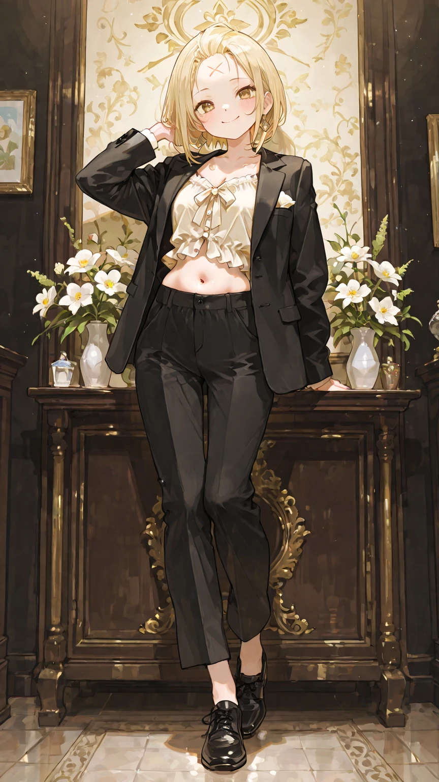 ((best quality,4k,highres,masterpiece:1.2)),((character concept art)), 1 man, age 25, Chinese Hong Kong, Hong Kong Elite, eldest sister, triad male leader, Known for her impeccable fashion sense and elegant demeanor, she is a true embodiment of the Versace brand. His body language is as captivating as his style, always exuding confidence and high fashion. (((he's wearing an exquisite Versace Barocco-print Shirt in Silk and Barocco-print leggings gold-tone/white/black, a true testament to the brand's luxurious aesthetic.))) Paired with Versace  Tribute Sandals, she carries her ensemble with an air of effortless sophistication. Her accessories include a pair of Versace Tribute Sunglasses, enhancing her overall look. ((intricate detail)), super finely detailed hands, ultra finely detailed fingers(((ten fingers))), (standing still with confidently), (full body showcase), (show full body), (no logos on background), (no logo), ((plain background)), ((plain background)), (((empty background))).hot man, hot male 