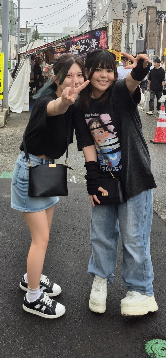 (8k:1.27), best quality, masterpiece, ultra highres:1.2), two kidnapped lesbian goth girls with arm tattoos kneeling and kissing each other and one girl standing, tattooed girls, full body picture, old white rock band oversized knotted t-shirt, big t-shirt, short big sleeves, black short sport pants tied with a rope, wearing dirty old goth clothes, dyed yellow blonde hair, one girl with short blonde bob hairstyle shoulder length and blonde hair bangs, one girl with dyed bright long red hair with back ponytail, one girl with long pink hair and messy bun, one girl kneeling and one girl standing in a dirty room, handcuffed, two girls with hands tied with rope behind body, submissive neck choker and leash in neck, checkered keffiyeh scarf, 4k or 8k picture, looking at the floor down very sad, very sad face, paisley bandana pirate style headscarf, smelly, barefoot, rope hanging from ceiling, one girl dominating the other two girls by pulling them to a wall, tattoed bodies
