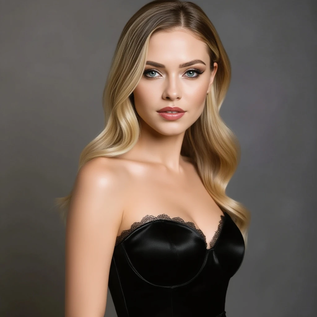 8K, 1.2, large full breasts, Fit body, extra detailed face, Beautiful detailed ultra 4k eyes, Natalie portman, High resolution, super sharp face and eyes, 8K, Blonde long hair, Detailed eyes, A clear day, Full body