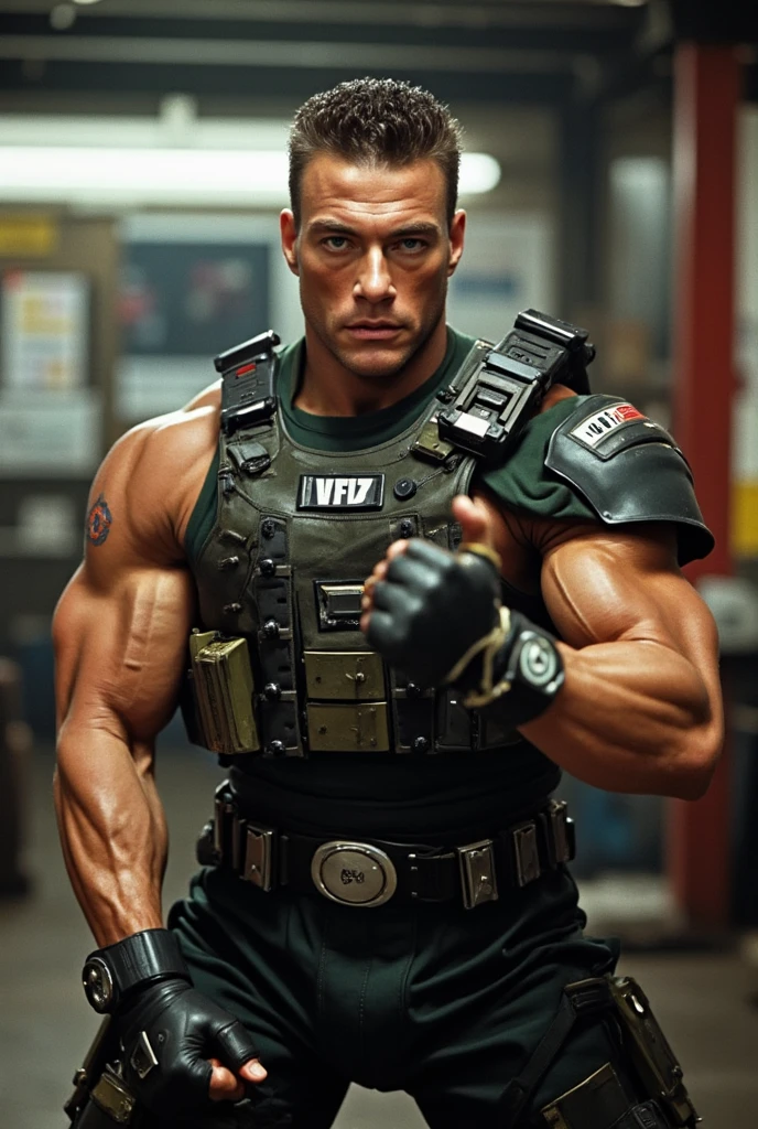 A closeup of a person pointing a gun at a fire, A Rocha, Dwayne Johnson como Homem-Aranha, Dwayne Johnson como Deus da Guerra, Rosto como de Dwayne Johnson, Dwayne Johnson como Samurai, Dwayne Johnson, 2049, Dwayne o Rock Johnson, Estrelado por Dwayne Johnson, Dwayne Johnson como Superman, The background is on fire, desktop background