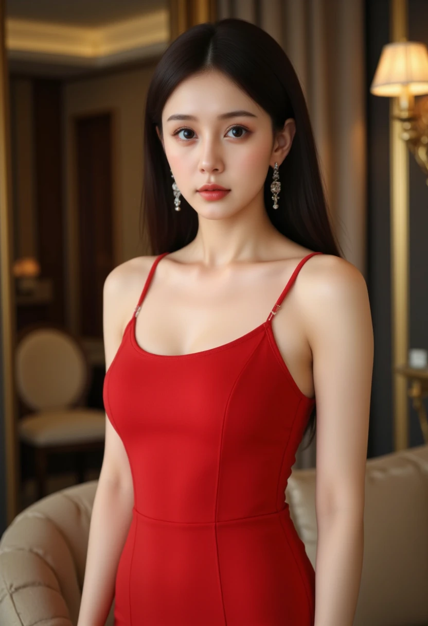 Araffe woman, ผู้หญิงlong hairชาวเอเชียตะวันออกเฉียงใต้ที่มีใบหน้ากลม, Large bust measures 38 inches., Warm light, morning sun, long hair,black eyes,abdominal muscles, The body is beautiful and strong., thick hips, rounded chest, (digital painting, HDR, high contrast), 3d, 8K, 45,000,000 pixcls,Asian girl, Gorgeous Chinese model, Japanese model, beautiful asian woman, Japanese goddess, Very beautiful girl., beautiful young woman, very beautiful woman, Attractive and beautiful, sexy girl, Asian girl, beautiful female model, jaw-dropping beauty, Bright face,sexy girl, Gorgeous Chinese model, Japanese model, beautiful Asian girl, Lacey, rift, Asian girl, beautiful asian woman, Yoshitomo Nara, beautiful female model, jaw-dropping beauty, Portrait of a beautiful, sexy woman, Wen Feiye, beautiful south korean women, Chinese girl