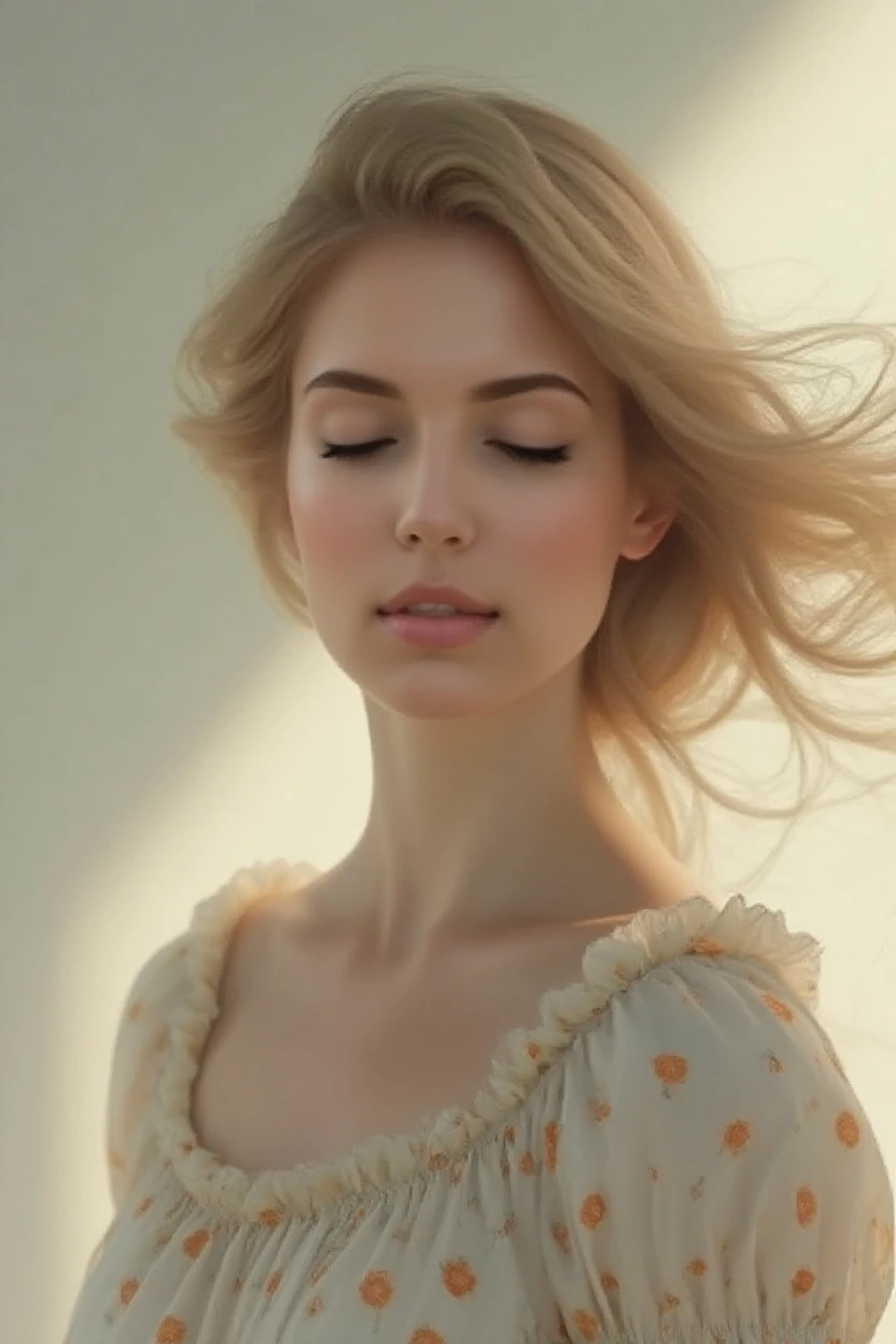 chef-d'œuvre, meilleure qualité, ultra haute résolution, portrait, détaillé, 1 jeune fille avec les jambes écartées, seule, cheveux longs, pas de vêtements, fleur, sourire, tout le corps, fleurs blanches, corps nu, cheveux blonds platine, bouche entrouverte, face au spectateur, frange, nue, grosse poitrine, hanches larges, taille fine, forte poitrine, imberbe, pas de sous-vêtements, peau luisante, marques de bronzage, grosses hanches,  peau huilée, pas de tissus