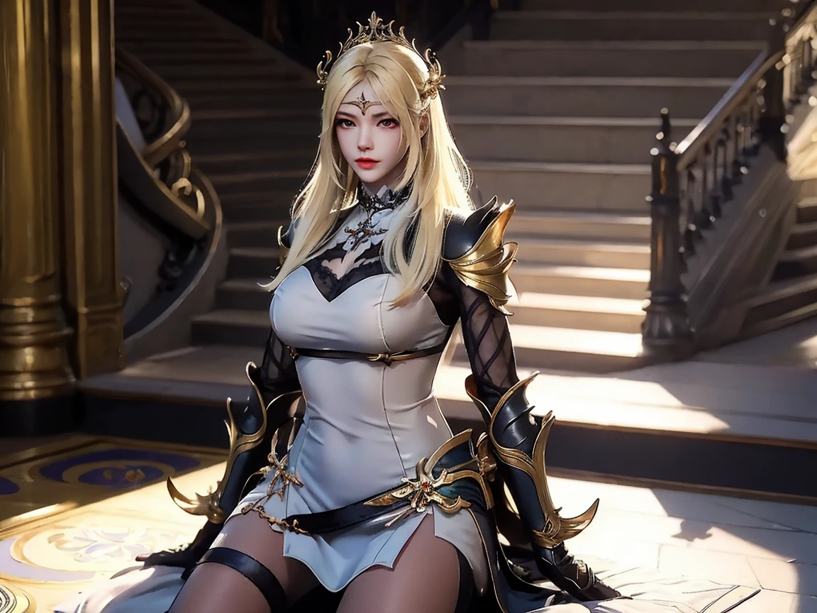 a close up of a girl (mobile legends character detailed black hair, big booobs ,  shadowbringers cinematic, 4 k detail fantasy, a beautiful fantasy empress, game cg, xianxia fantasy, xianxia hero, 2. 5 d cgi anime fantasy artwork, cinematic goddess close shot, ruan jia and artgerm, wow 4 k detail fantasy, hyperdetailed fantasy character