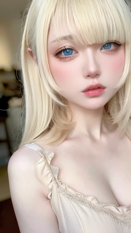 (UHigh resolution, retina, masterpiece, Accurate, Anatomically correct, Textured skin, Very detailed, Attention to detail, high quality, 最high quality, High resolution, 1080P, High resolution, 4K, 8k, 16K), (Beautiful details, Beautiful lip detail, Very detailedな目と顔), Studio Lighting, Physically Based Rendering, Vibrant colors, (Gothic Dress), (Portraiture, Shiny Hair, Glowing Skin), [Stained Glass Windows, Bokeh], (incline one's head to the side:1.5), Eye Reflexes, (blush:1.5), (Gothic art, Pale skin, From above:1.5), Monochrome,