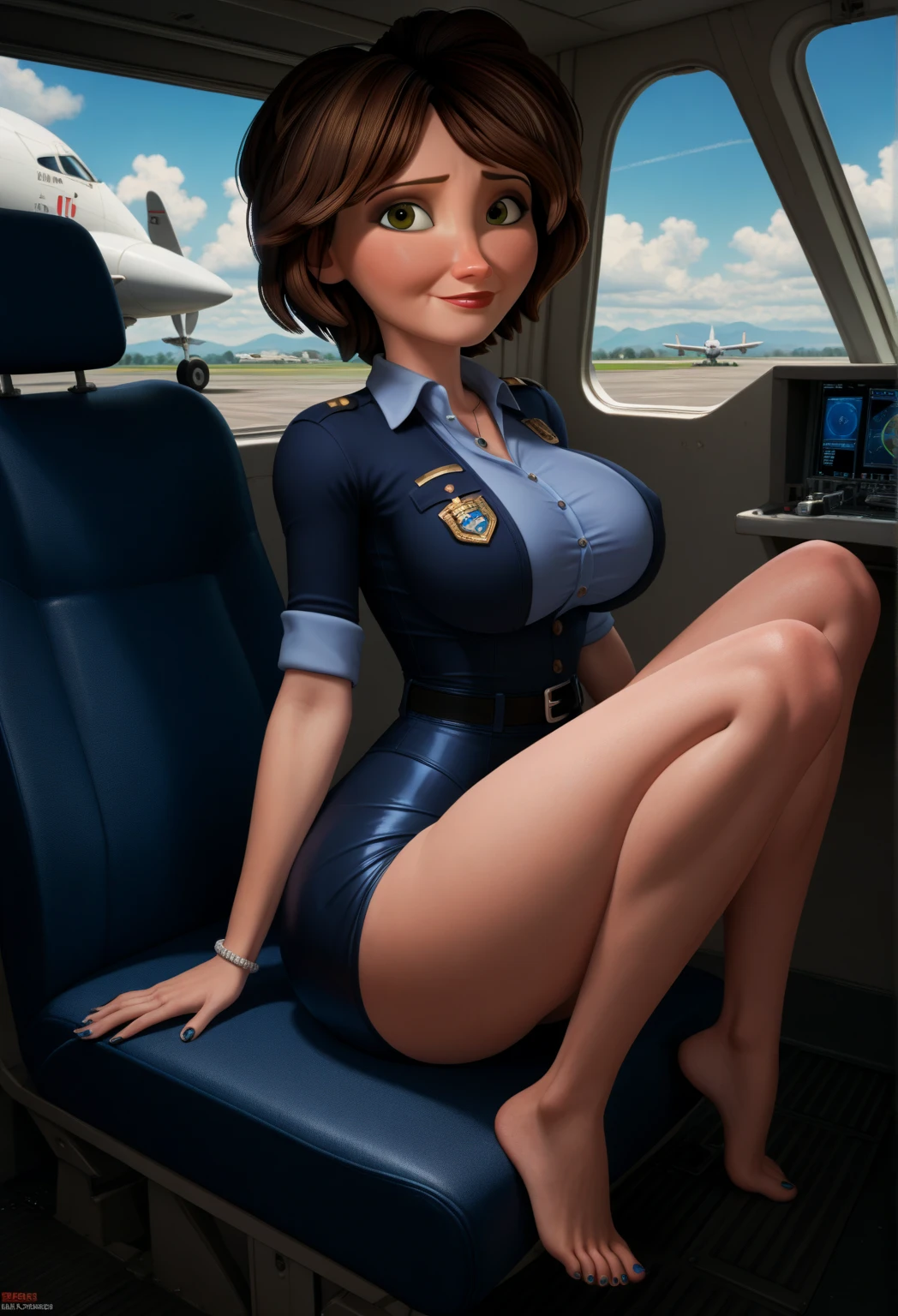 8k, hires, masterpiece, highest quality, detailed face, detailed eyes, hyper detailed face, stewardess alexandra daddario having sex with two male passengers during a flight, pussy penetration, mouth penetration, blowjob, vaginal sex, (((stockings, high heels))), (((navy blue blouse ripped open exposing her breasts and nipples))), skirt, full body view, mouth sex, (detailed shoes), stewardess alexandra daddario having sex two with male passengers during a flight, mile high club, penis in pussy, penis in mouth, cum in mouth, cum in pussy, sitting in a chair on a plane, full body in frame, (extra large penis penetrating vagina), 1girl, dick penetrating pussy, multiple penetrations, ranged group photo, stewardess alexandra daddario having sex two with male passengers during a flight