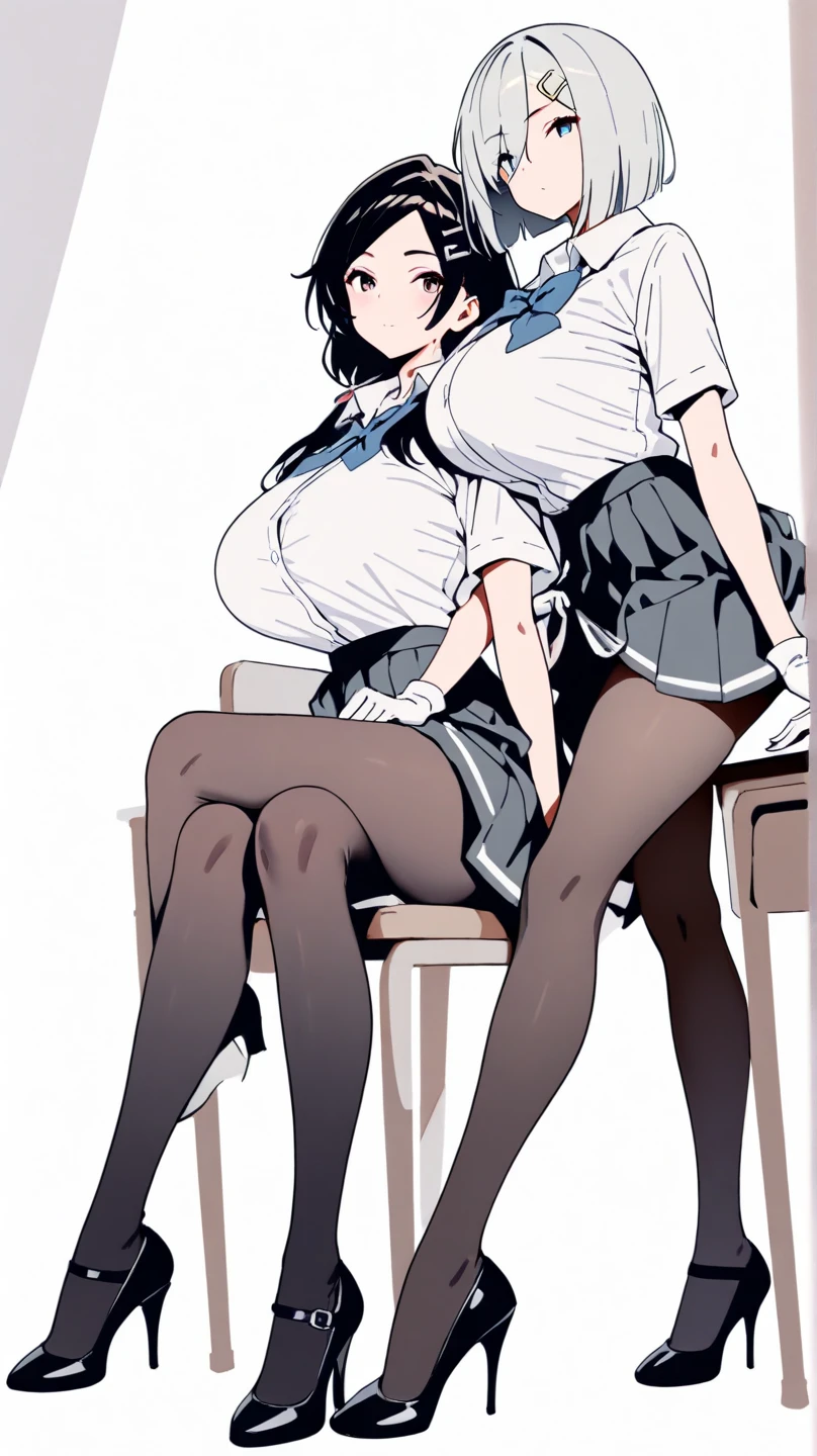 18-year-old Shota，cute，Wear a white long-sleeved shirt and a black work tie，Wear black pants，Wear black booties，Wear white gloves，wear cat ear，Black hair，Black eyes，Very thin waist，Very thin legs，Handsome，Disdainful and cold expression，shy，blush，Sweating，porn，Is giving sexual assault，Glove removal action