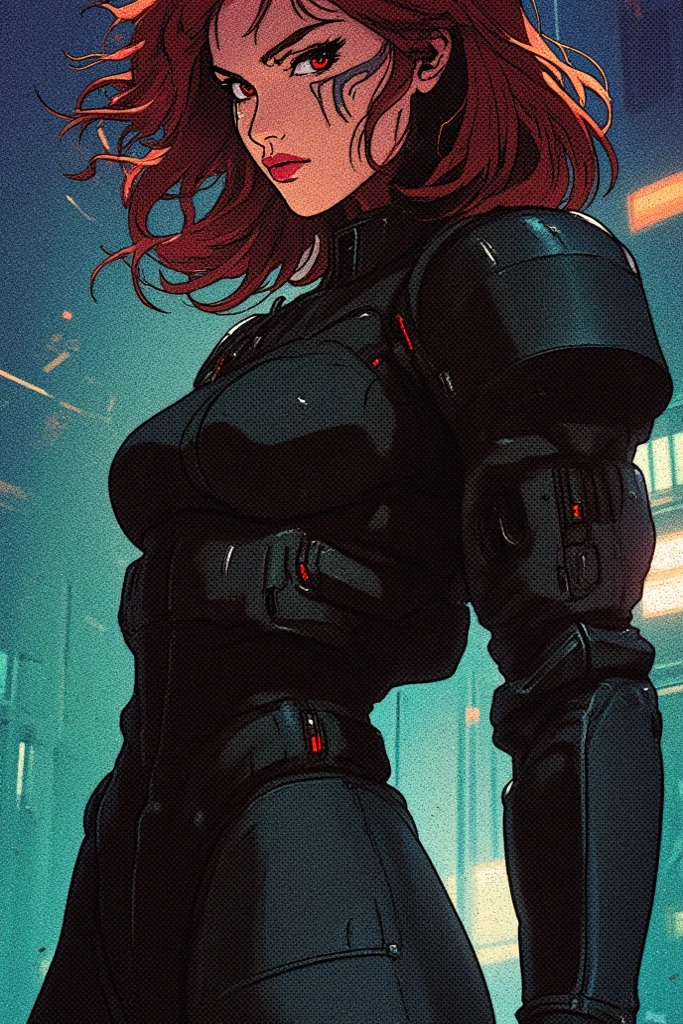 (masterpiece), best quality, expressive eymasterpiece, high-detail, sketch, dino crisis, [solo female], (aim pose, fight with raptor, holding mp5, holding weapons), black bodysuit, gray fabric layer under bodysuit, 30 year, bare shoulders, tactical fingerless glove, best quality, masterpiece, best quality, finely detail, beautiful detailed eyes, ultra detailed, extremely beautiful CG, super detailed skin, best quality, intricate, {{high quality}}, extra colors, 2D, megapixel, perfectionism, accent lighting, full HD, 4K, sukeban, sukeban deka, delinquent,) (1girl, full body, 1girl, solo female, mature female, full body, contrapposto, big boss metal gear, the boss metal gear, Escape from New York, akira, blade runner, die hard, metal gear solid v, snake plissken, rex power colt, Far Cry 3 Blood Dragon,) ( collarbone, red hair, red eyes, short hair, weird red hair, short red hair, evil smile, small_breasts, best quality, beautifully detailed face, ray tracing, DOF,HDR, smoking) (fingerless_gloves,  fully clothed, gloves, cigarette, jacket, eyepatch on one eyes, eyepatch on the left eyes, tactical gear, tactical uniform, camouflage bodysuit, sneaking_suit) gainax anime style, studio gainax art, studio gainax illustration,inspired by Masamune Shirow, studio gainax, by Masamune Shirow, beautiful charcter from evangelion (outdoors, (night:1.1), military base background, radio tower background, science fiction background, futuristque background , outdoor, akira city sky line background, official art, raining, rain, storm, science fiction military base background), perfect face, 