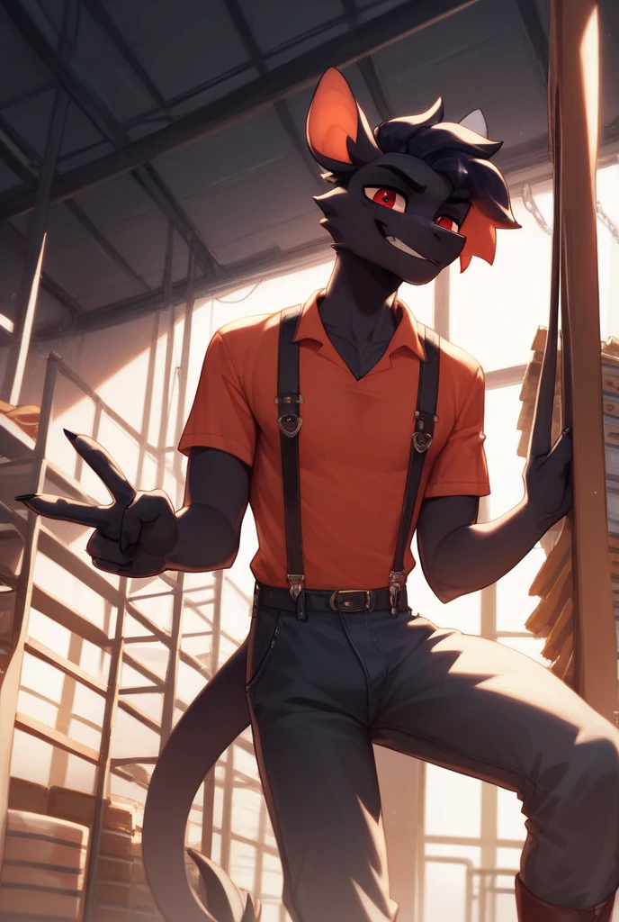 A semi-medium long   with  visible, jet black tyrannosaurus (dino crisis dino stalker), men's  down, public restroom COLLECTIVE URINARY LP, scars, veins, muscular, men's military pants fall unbuttoned, (soft shading), 4k, (pose:1.3) , , only, male, (Dark shadows, Wide Dynamic Range, HDR, low light:1.2), Detailed background, , ((.RAW, Photo Realistic, Natural Lighting, , Extreme Details), ass, high detail, CHARACTER, (pose), teeth, (semi medium tongue) out, urinating in a collective wall urinals, peeing, realistic anime, (anatomically correct:1.1), ((symmetrical)), ((masterpiece)), ((best quality)), (hi res), very high resolution, very high quality, ((perfect )), bodybuilder, male_, feets, (extremely detailed), big pecs:1.56), kids, , Highest image quality, glowing eyes, eyes red, black skin, realism, ((ultra realistic, masterpiece, cinematic lighting, extreme detail, realistic detailed scale, realistic shaders)), red tongue, ((( boy，toddlers，Q version)))，open mouth, lonely,
