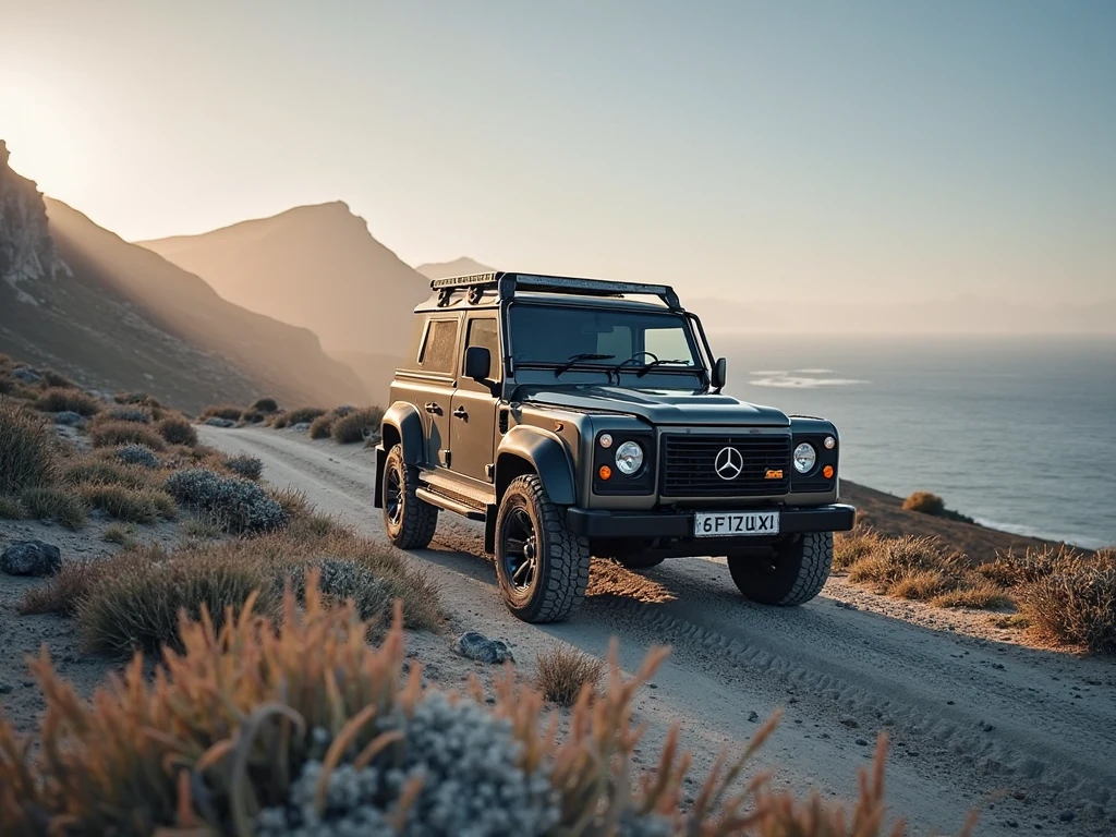 group, men, elite, muscular, brotherhood, Black Brabus, Brabus G Wagon, Mercedes, surfboards in the background, (brotherhood, group of elite men) muscular, sporty, rich, luxury, beach, sun, fitness, 