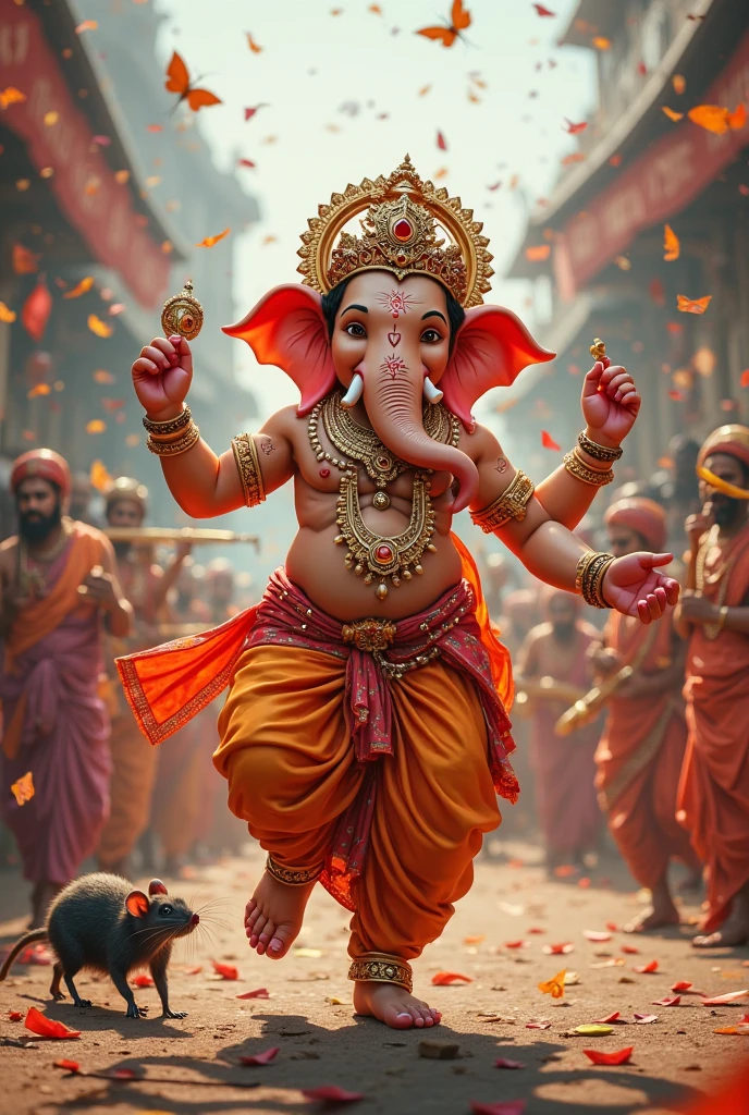 Create a video Ganpati Bappa dancing 