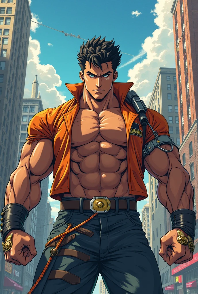 The character is male。