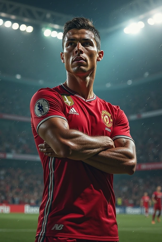 Create a Manchester United player with 5 Ballon d'Or awards, fictional youth
