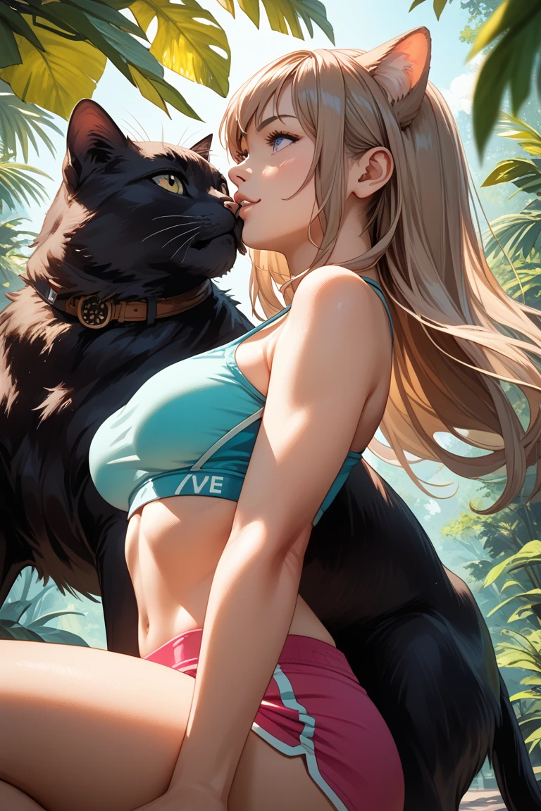 Sexual intercourse with dogs, green bra
