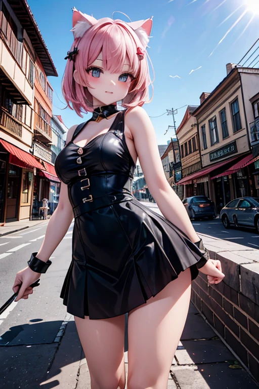 1girl,solo,medium breasts,<lora:GoodHands-beta2:1.1>,outdoors,(thigh gap:1.2),<lora:0294 Bunny girl in plaid skirt_v1:1>,ruanyi0294,rabbit ears,fishnet thighhighs,black gloves,plaid skirt,fishnets,(very long hair),hair ornament,(cowboy shot:1.3),elbow gloves,(pink hair),, (photorealistic:1.4)(realistic, photo-realistic:1.4),(masterpiece, best quality:1.4),ultra high res,8k UHD,HDR,RAW,incredibly absurdres,official art,vivid colours,lens 135mm,f1.8,depth of field,cover_page,Rim lighting,magazine_cover,rim lighting,((stunning gradient colors)),
1 girl,(solo),Sit,,
