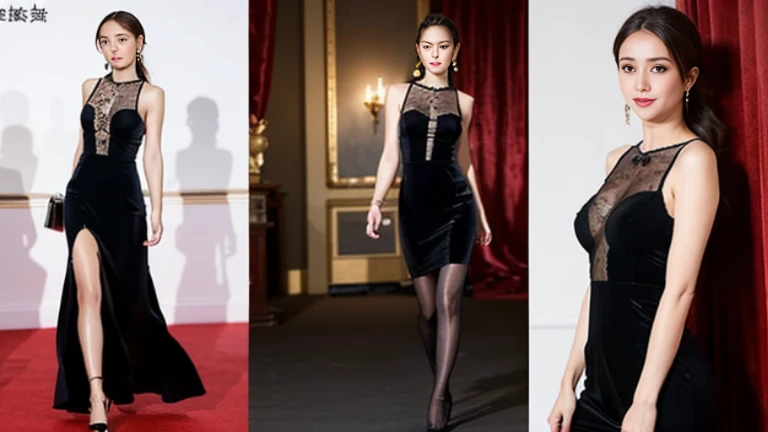 Evening Dresses,Lady,Black Shark Girl